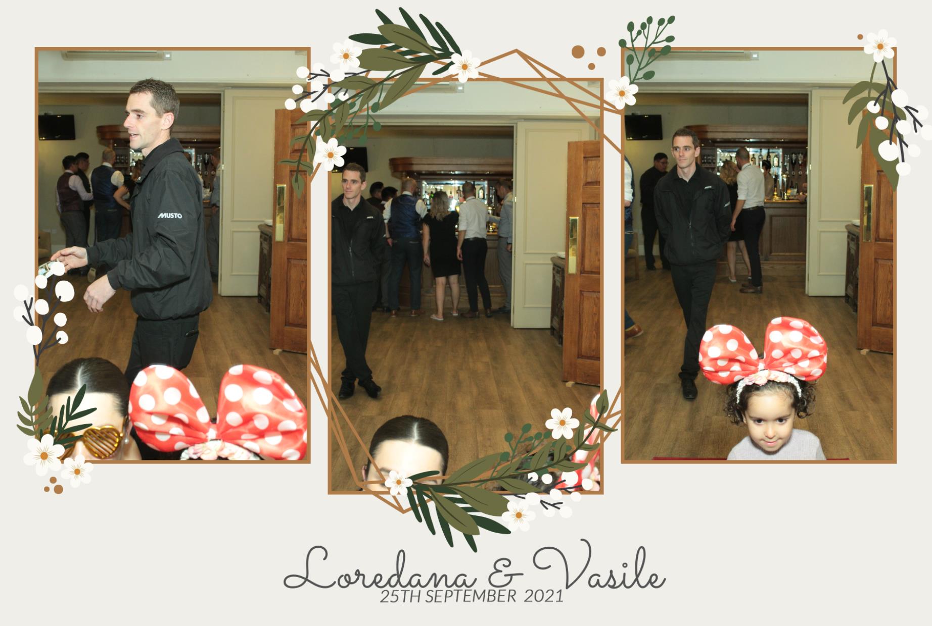 Loredana and Vasile's Wedding | View more photos from the event at gallery.myphotoboothexperience.co.uk/u/MyPhotoBoothExperienceLtd/Loredana-and-Vasiles-Wedding