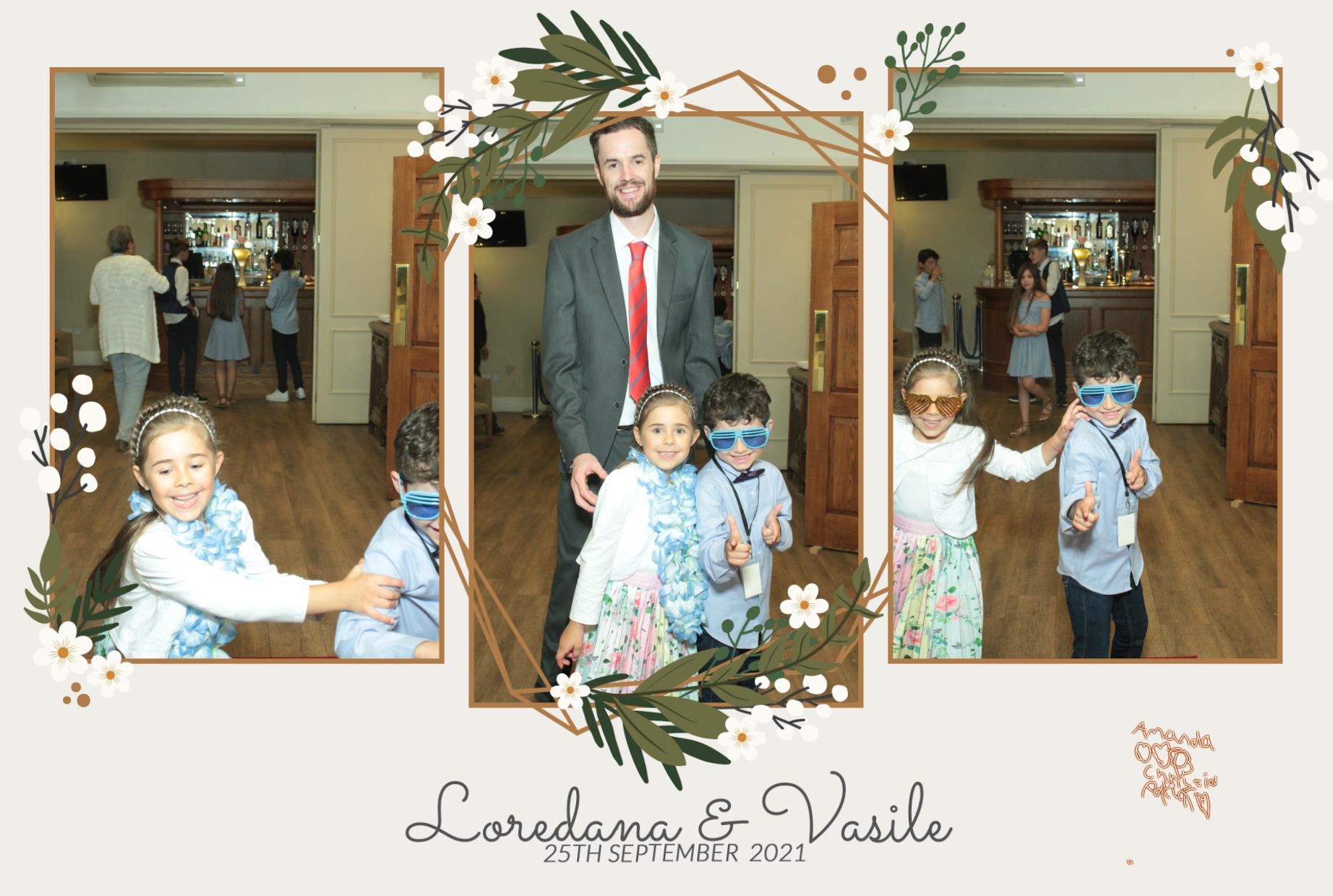 Loredana and Vasile's Wedding | View more photos from the event at gallery.myphotoboothexperience.co.uk/u/MyPhotoBoothExperienceLtd/Loredana-and-Vasiles-Wedding