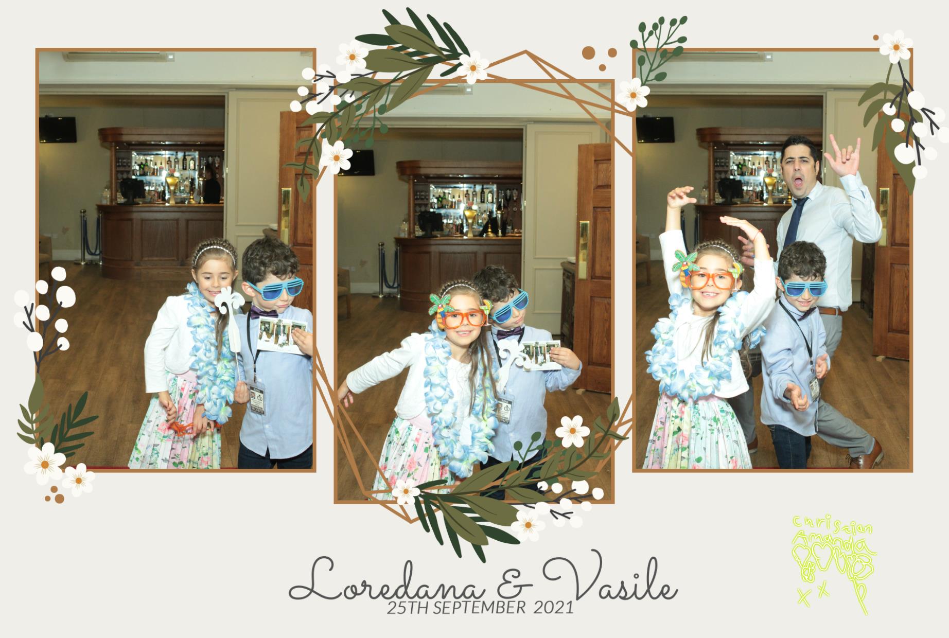 Loredana and Vasile's Wedding | View more photos from the event at gallery.myphotoboothexperience.co.uk/u/MyPhotoBoothExperienceLtd/Loredana-and-Vasiles-Wedding