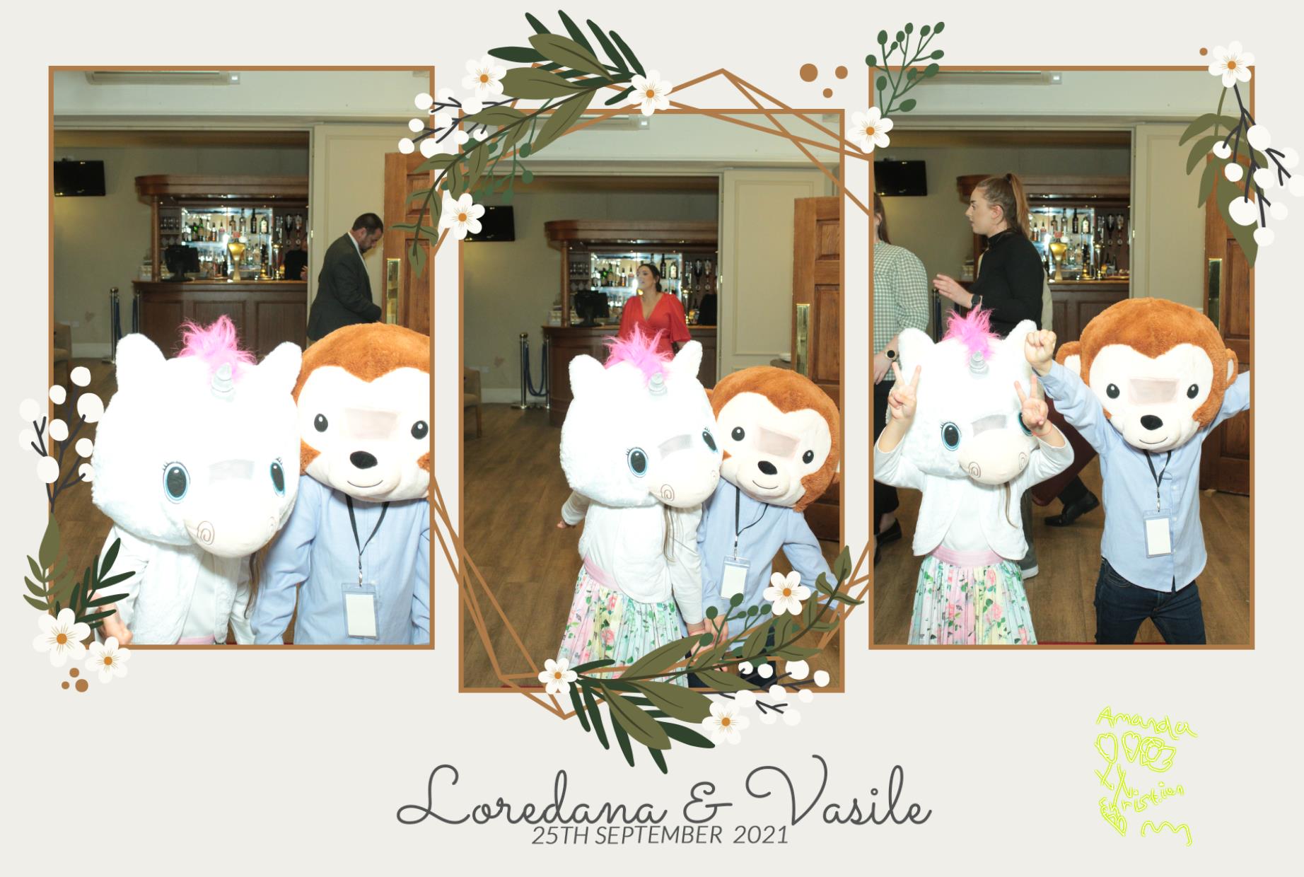 Loredana and Vasile's Wedding | View more photos from the event at gallery.myphotoboothexperience.co.uk/u/MyPhotoBoothExperienceLtd/Loredana-and-Vasiles-Wedding
