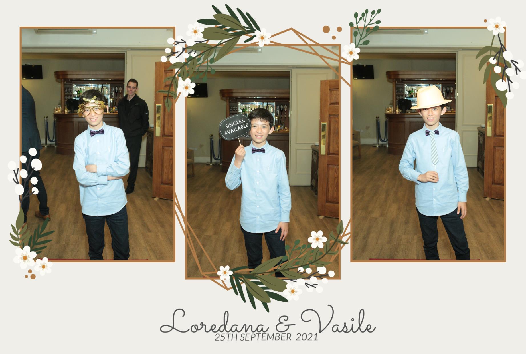 Loredana and Vasile's Wedding | View more photos from the event at gallery.myphotoboothexperience.co.uk/u/MyPhotoBoothExperienceLtd/Loredana-and-Vasiles-Wedding