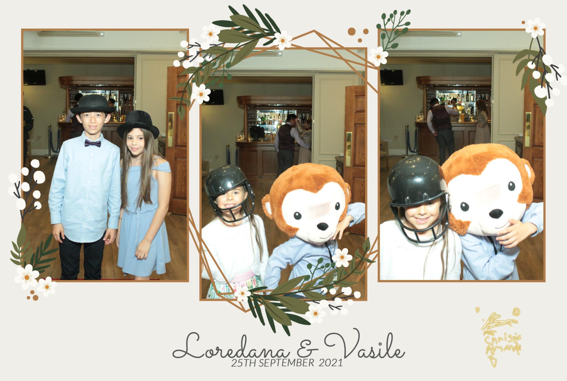 Loredana and Vasile's Wedding | View more photos from the event at gallery.myphotoboothexperience.co.uk/u/MyPhotoBoothExperienceLtd/Loredana-and-Vasiles-Wedding