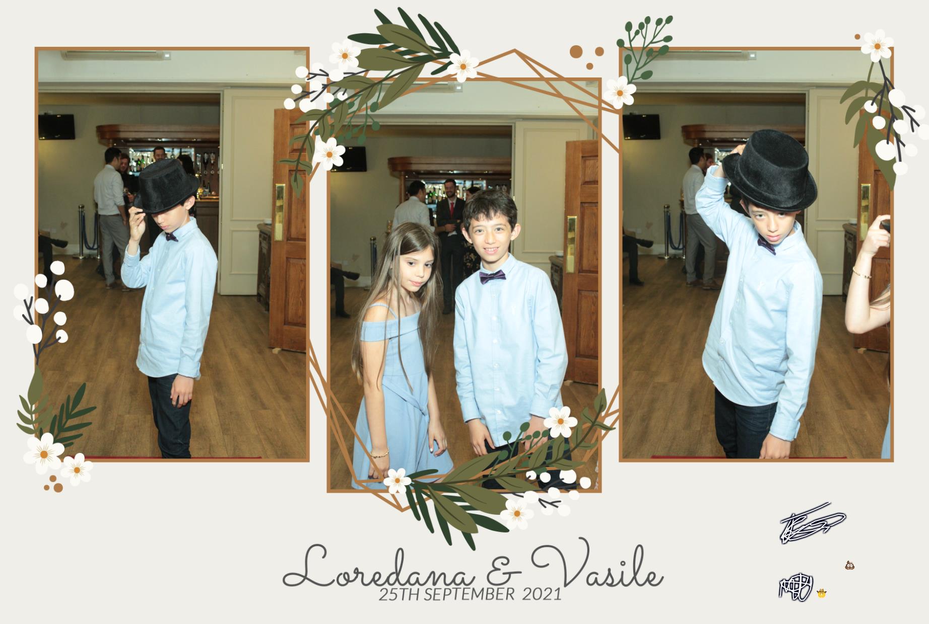 Loredana and Vasile's Wedding | View more photos from the event at gallery.myphotoboothexperience.co.uk/u/MyPhotoBoothExperienceLtd/Loredana-and-Vasiles-Wedding
