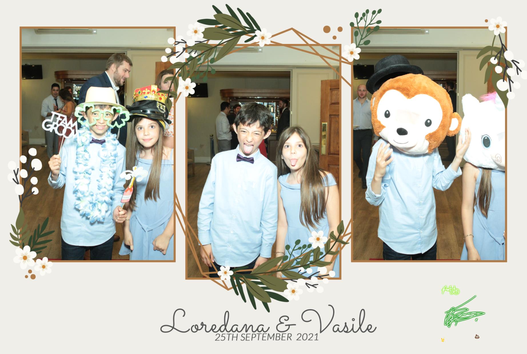 Loredana and Vasile's Wedding | View more photos from the event at gallery.myphotoboothexperience.co.uk/u/MyPhotoBoothExperienceLtd/Loredana-and-Vasiles-Wedding