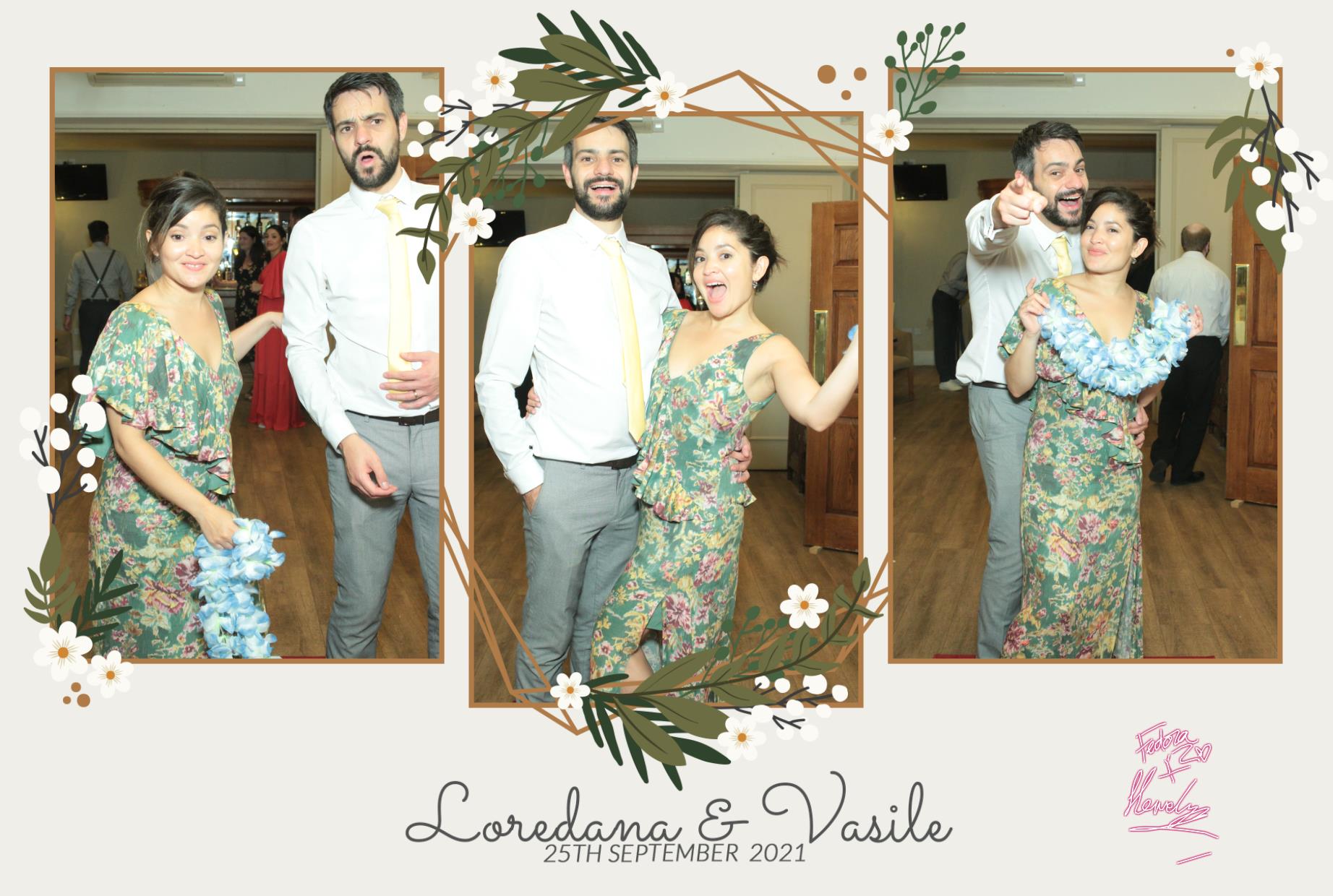 Loredana and Vasile's Wedding | View more photos from the event at gallery.myphotoboothexperience.co.uk/u/MyPhotoBoothExperienceLtd/Loredana-and-Vasiles-Wedding