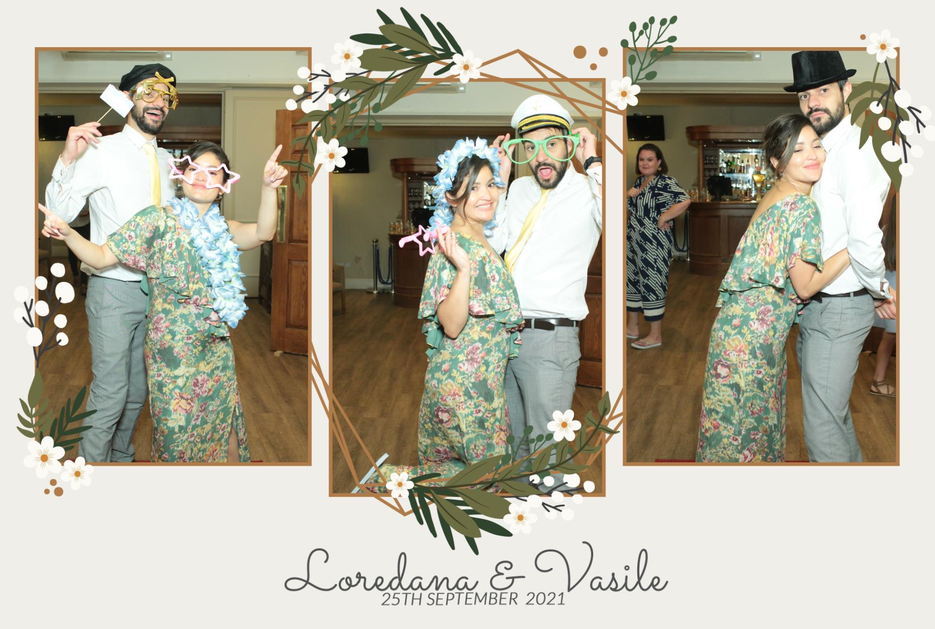 Loredana and Vasile's Wedding | View more photos from the event at gallery.myphotoboothexperience.co.uk/u/MyPhotoBoothExperienceLtd/Loredana-and-Vasiles-Wedding