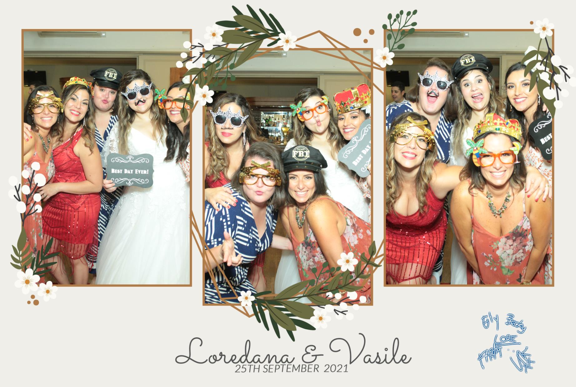 Loredana and Vasile's Wedding | View more photos from the event at gallery.myphotoboothexperience.co.uk/u/MyPhotoBoothExperienceLtd/Loredana-and-Vasiles-Wedding