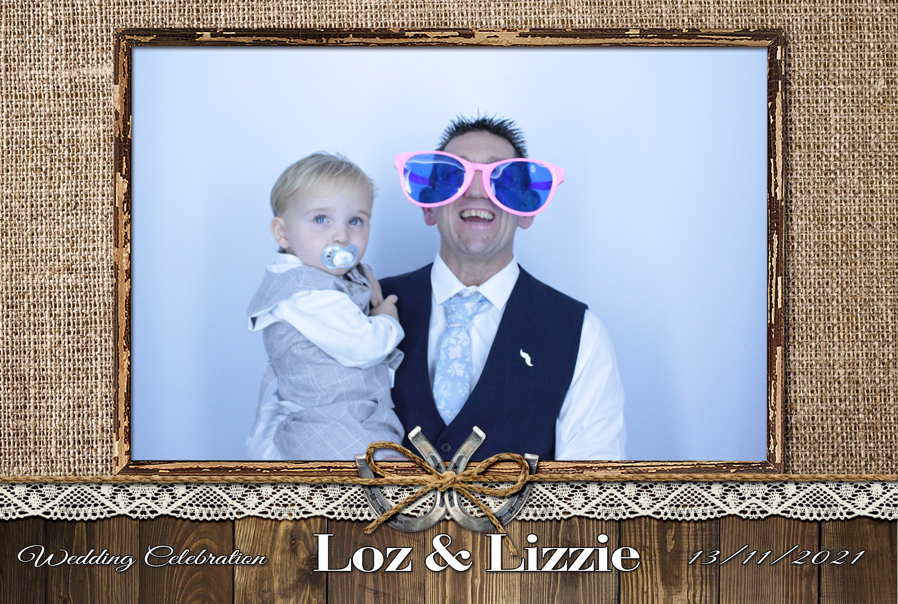 Loz and Lizzie's Anniversary Party | View more photos from the event at gallery.myphotoboothexperience.co.uk/u/MyPhotoBoothExperienceLtd/Loz-and-Lizzies-Anniversary-Party
