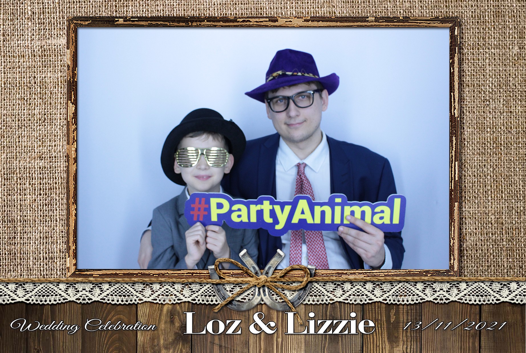 Loz and Lizzie's Anniversary Party | View more photos from the event at gallery.myphotoboothexperience.co.uk/u/MyPhotoBoothExperienceLtd/Loz-and-Lizzies-Anniversary-Party