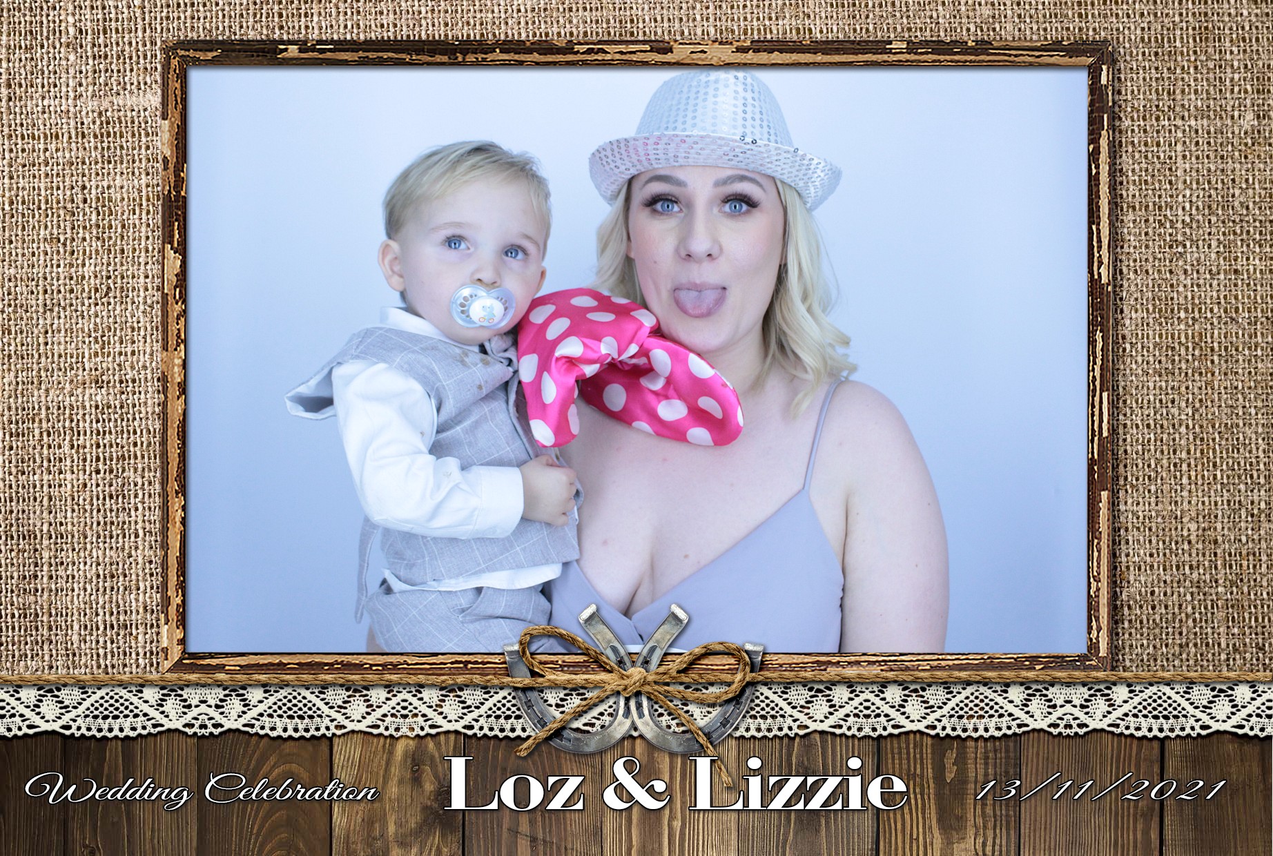 Loz and Lizzie's Anniversary Party | View more photos from the event at gallery.myphotoboothexperience.co.uk/u/MyPhotoBoothExperienceLtd/Loz-and-Lizzies-Anniversary-Party