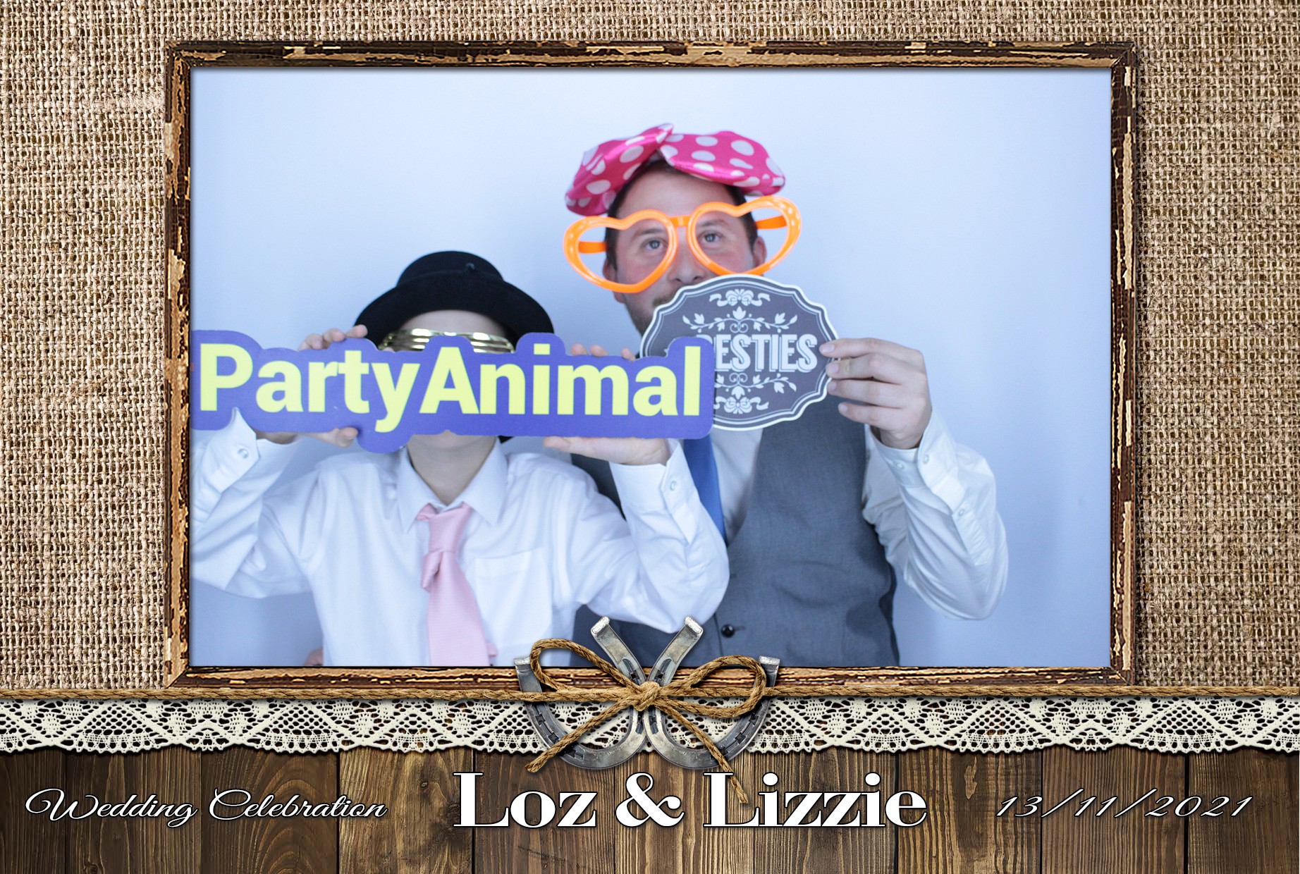Loz and Lizzie's Anniversary Party | View more photos from the event at gallery.myphotoboothexperience.co.uk/u/MyPhotoBoothExperienceLtd/Loz-and-Lizzies-Anniversary-Party
