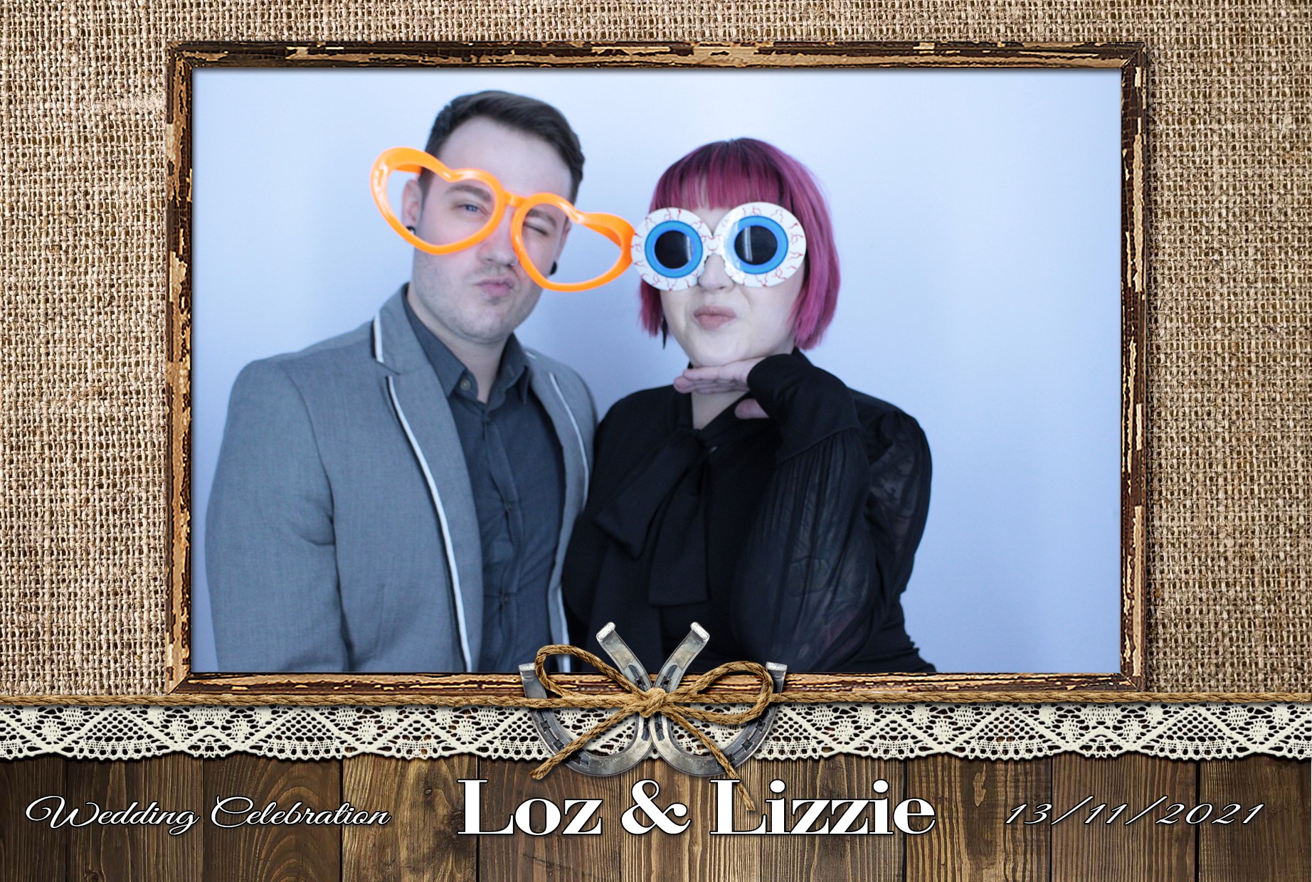 Loz and Lizzie's Anniversary Party | View more photos from the event at gallery.myphotoboothexperience.co.uk/u/MyPhotoBoothExperienceLtd/Loz-and-Lizzies-Anniversary-Party