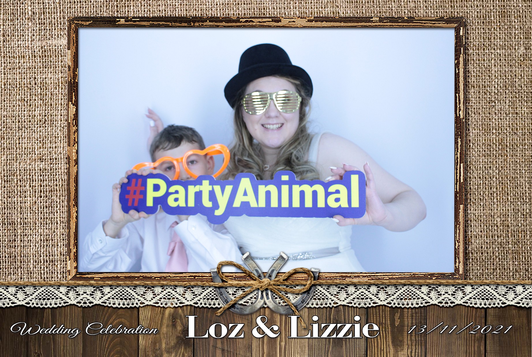 Loz and Lizzie's Anniversary Party | View more photos from the event at gallery.myphotoboothexperience.co.uk/u/MyPhotoBoothExperienceLtd/Loz-and-Lizzies-Anniversary-Party