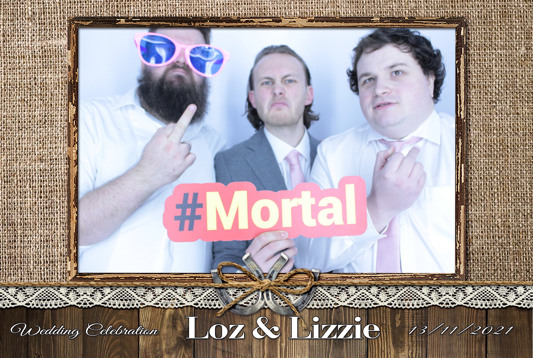 Loz and Lizzie's Anniversary Party | View more photos from the event at gallery.myphotoboothexperience.co.uk/u/MyPhotoBoothExperienceLtd/Loz-and-Lizzies-Anniversary-Party