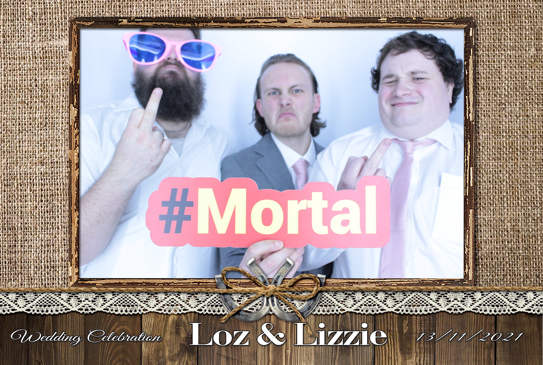 Loz and Lizzie's Anniversary Party | View more photos from the event at gallery.myphotoboothexperience.co.uk/u/MyPhotoBoothExperienceLtd/Loz-and-Lizzies-Anniversary-Party