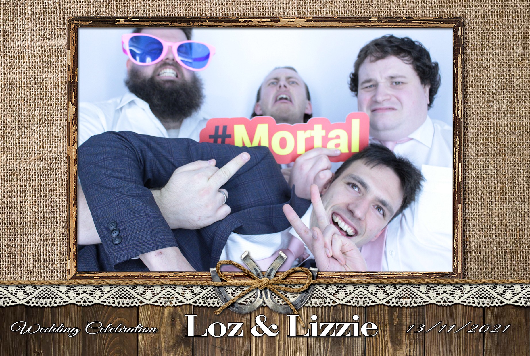 Loz and Lizzie's Anniversary Party | View more photos from the event at gallery.myphotoboothexperience.co.uk/u/MyPhotoBoothExperienceLtd/Loz-and-Lizzies-Anniversary-Party