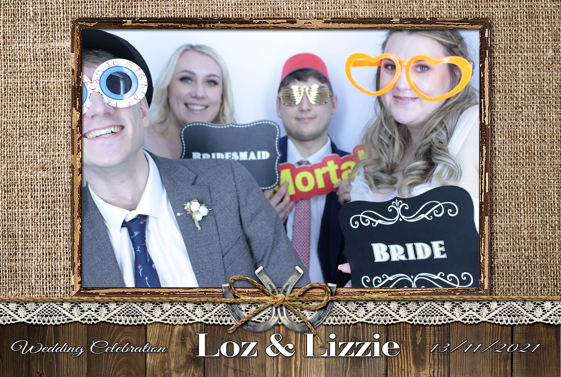 Loz and Lizzie's Anniversary Party | View more photos from the event at gallery.myphotoboothexperience.co.uk/u/MyPhotoBoothExperienceLtd/Loz-and-Lizzies-Anniversary-Party