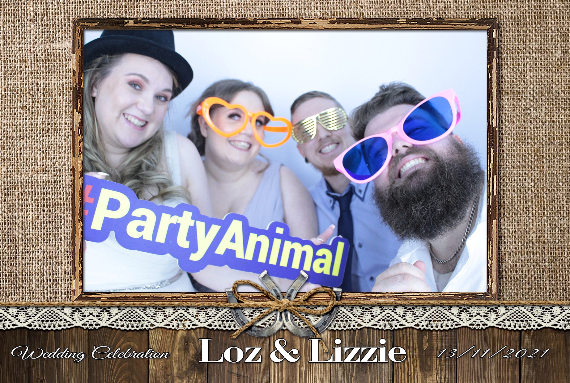 Loz and Lizzie's Anniversary Party | View more photos from the event at gallery.myphotoboothexperience.co.uk/u/MyPhotoBoothExperienceLtd/Loz-and-Lizzies-Anniversary-Party