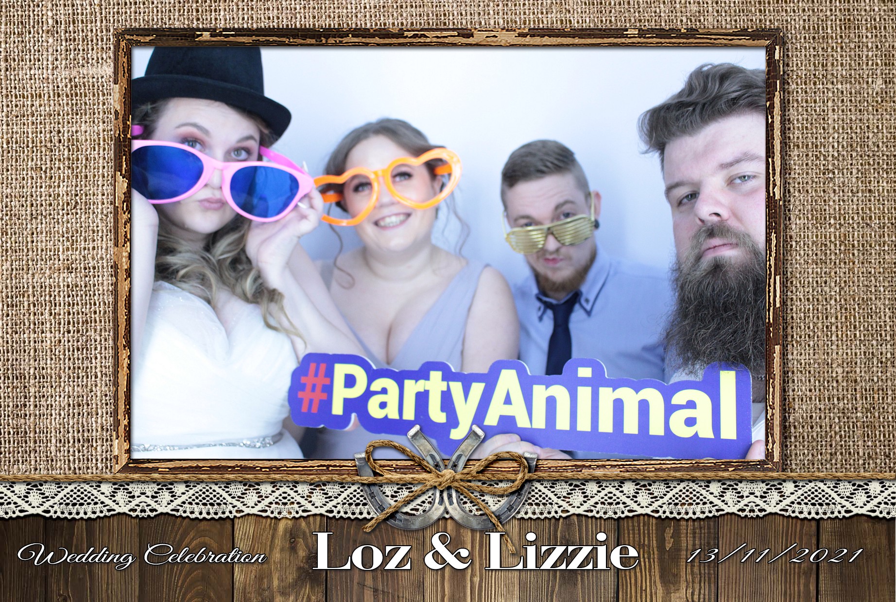 Loz and Lizzie's Anniversary Party | View more photos from the event at gallery.myphotoboothexperience.co.uk/u/MyPhotoBoothExperienceLtd/Loz-and-Lizzies-Anniversary-Party