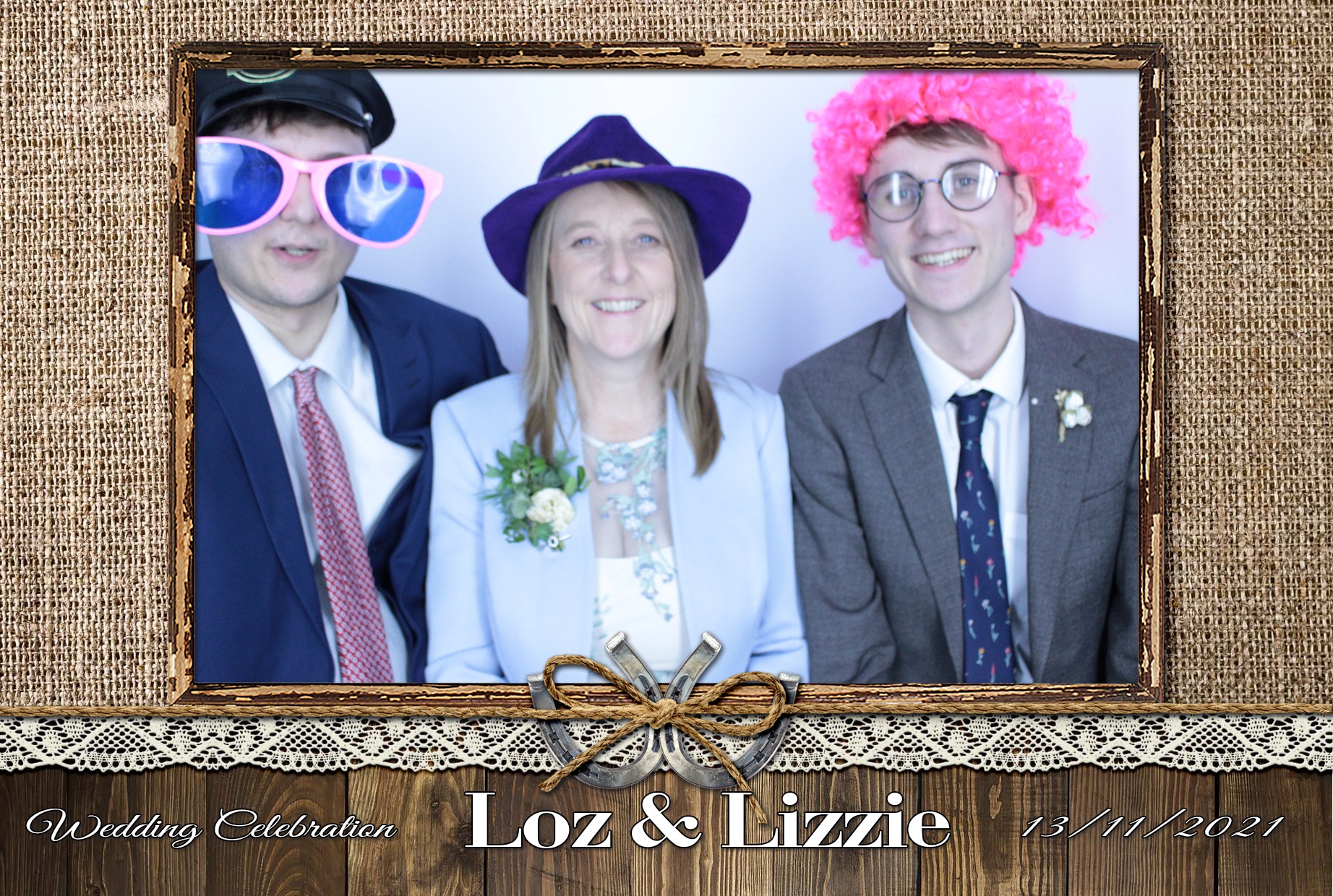 Loz and Lizzie's Anniversary Party | View more photos from the event at gallery.myphotoboothexperience.co.uk/u/MyPhotoBoothExperienceLtd/Loz-and-Lizzies-Anniversary-Party