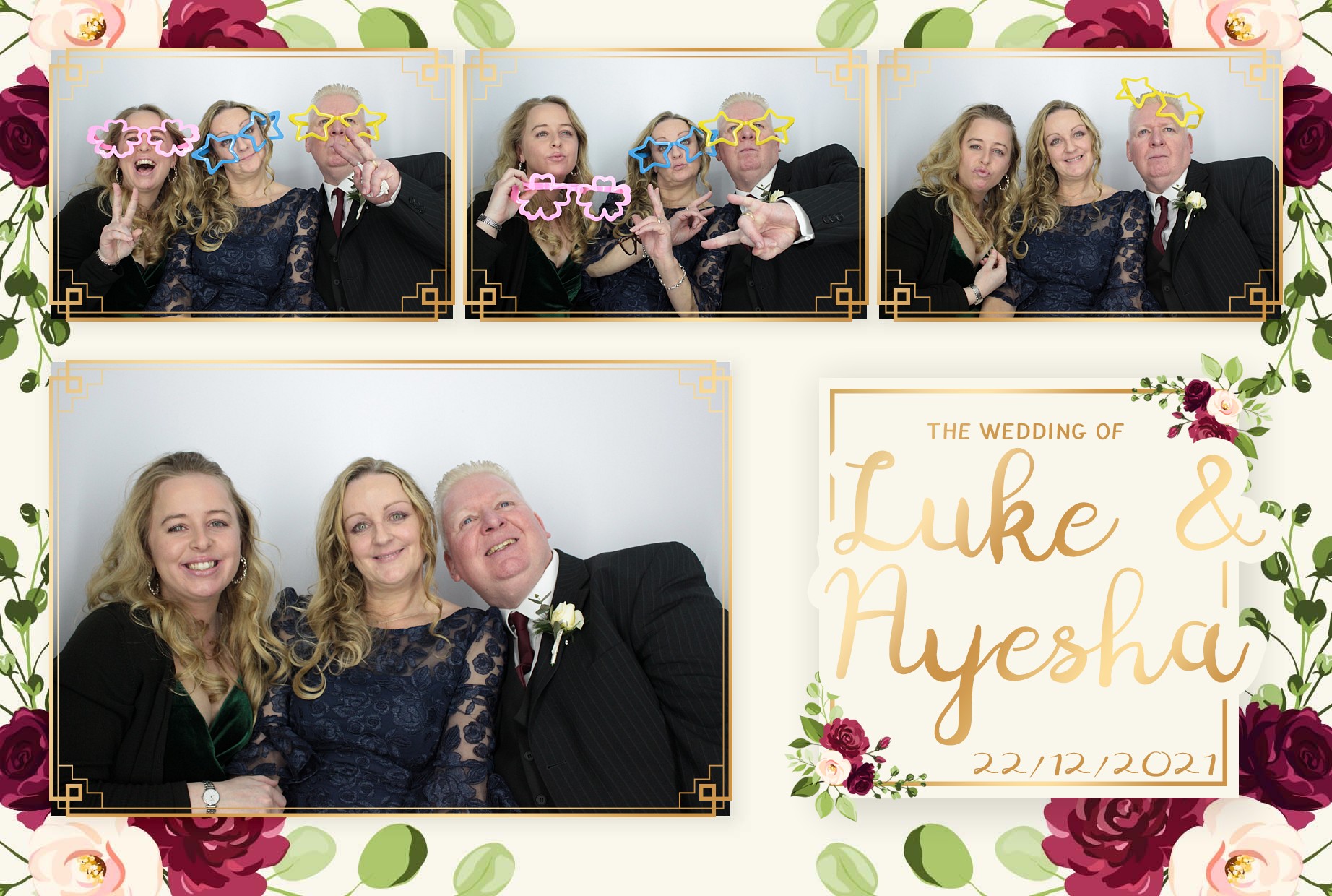 Luke & Ayesha's Wedding | View more photos from the event at gallery.myphotoboothexperience.co.uk/u/MyPhotoBoothExperienceLtd/Luke-Ayeshas-Wedding