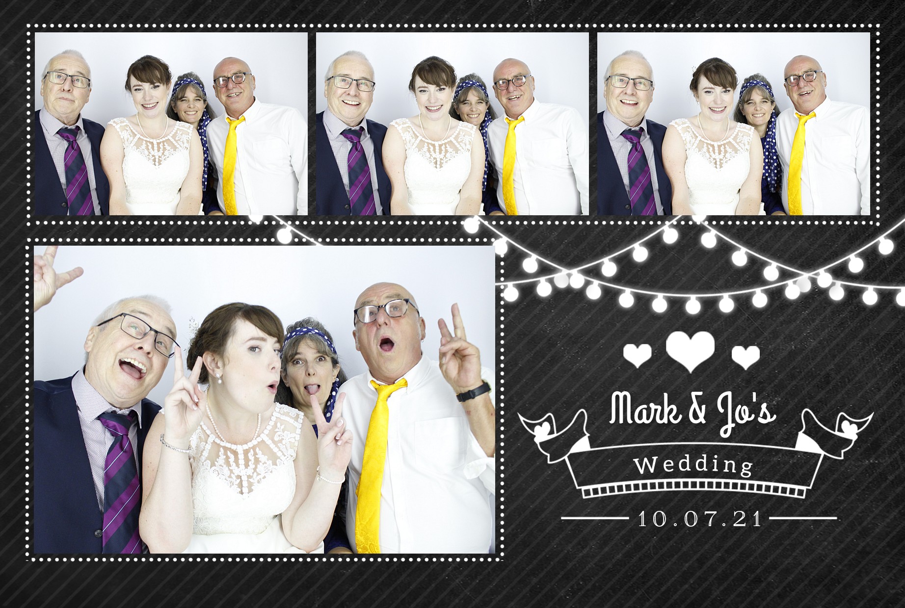 Mark & Jo's Wedding | View more photos from the event at gallery.myphotoboothexperience.co.uk/u/MyPhotoBoothExperienceLtd/Mark-Jos-Wedding