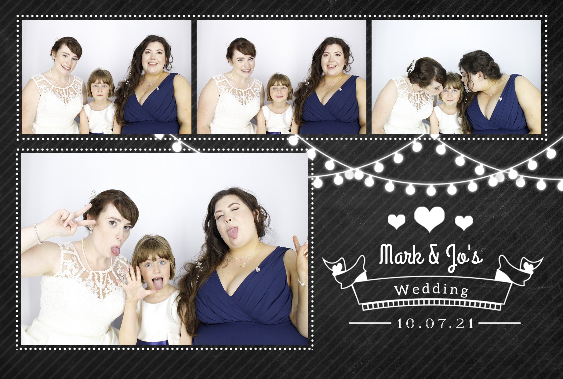 Mark & Jo's Wedding | View more photos from the event at gallery.myphotoboothexperience.co.uk/u/MyPhotoBoothExperienceLtd/Mark-Jos-Wedding