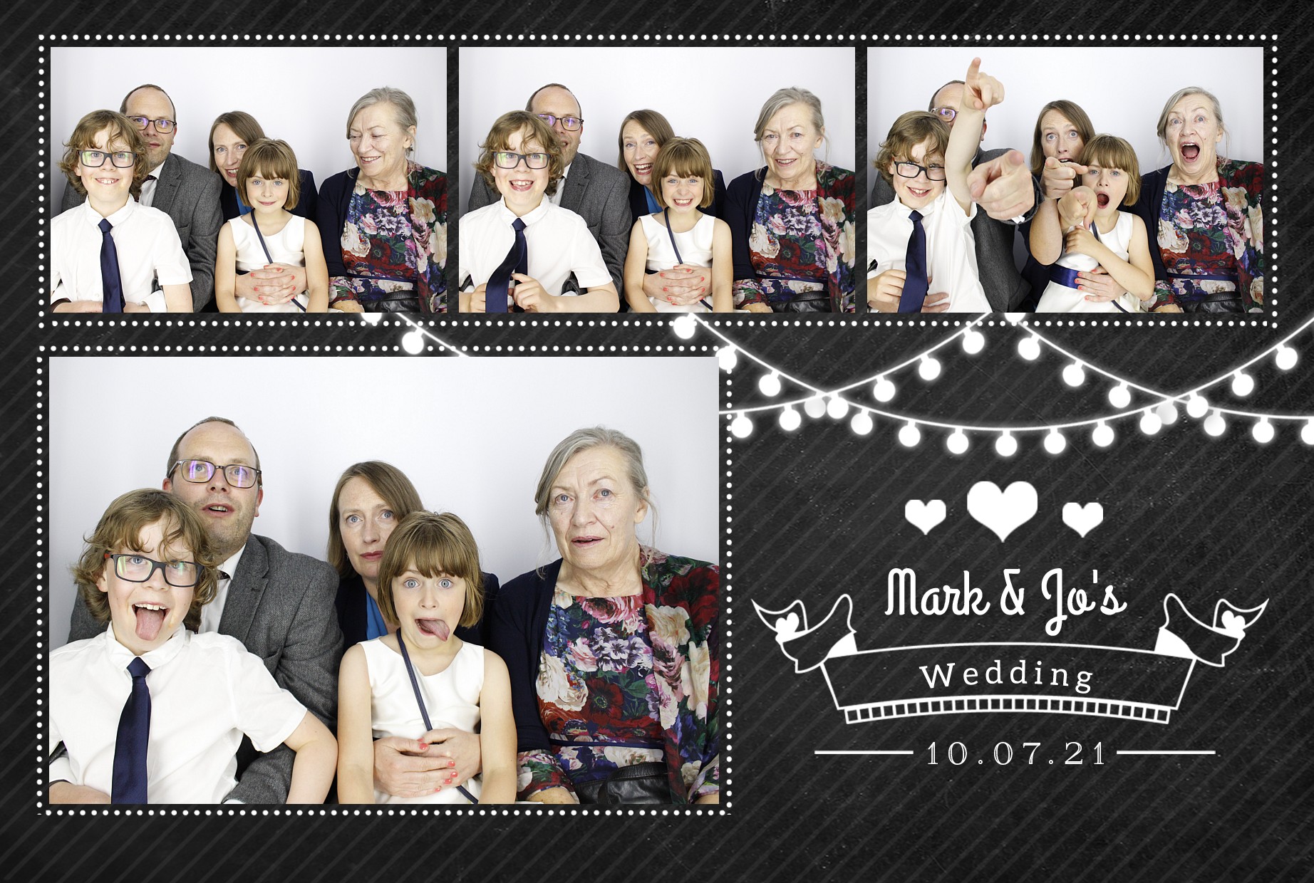 Mark & Jo's Wedding | View more photos from the event at gallery.myphotoboothexperience.co.uk/u/MyPhotoBoothExperienceLtd/Mark-Jos-Wedding