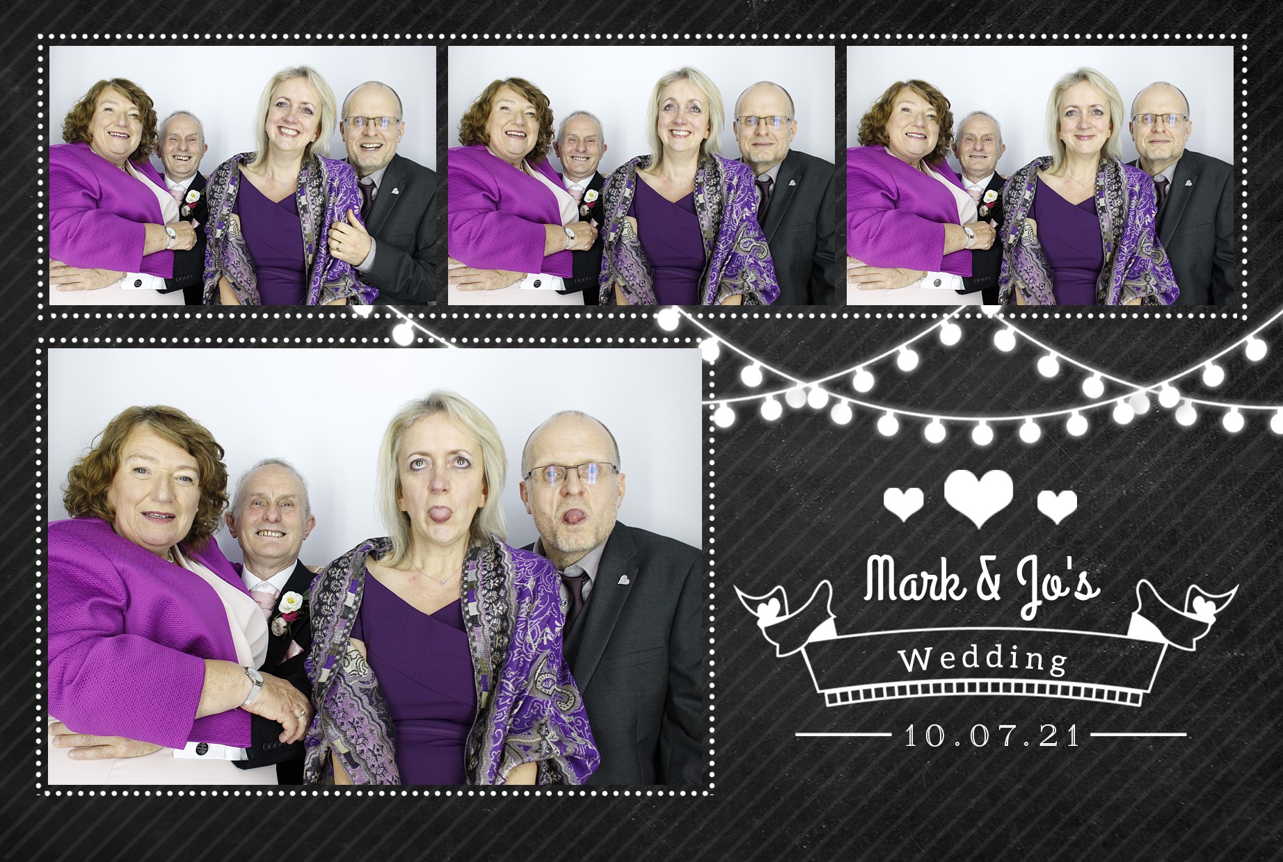 Mark & Jo's Wedding | View more photos from the event at gallery.myphotoboothexperience.co.uk/u/MyPhotoBoothExperienceLtd/Mark-Jos-Wedding