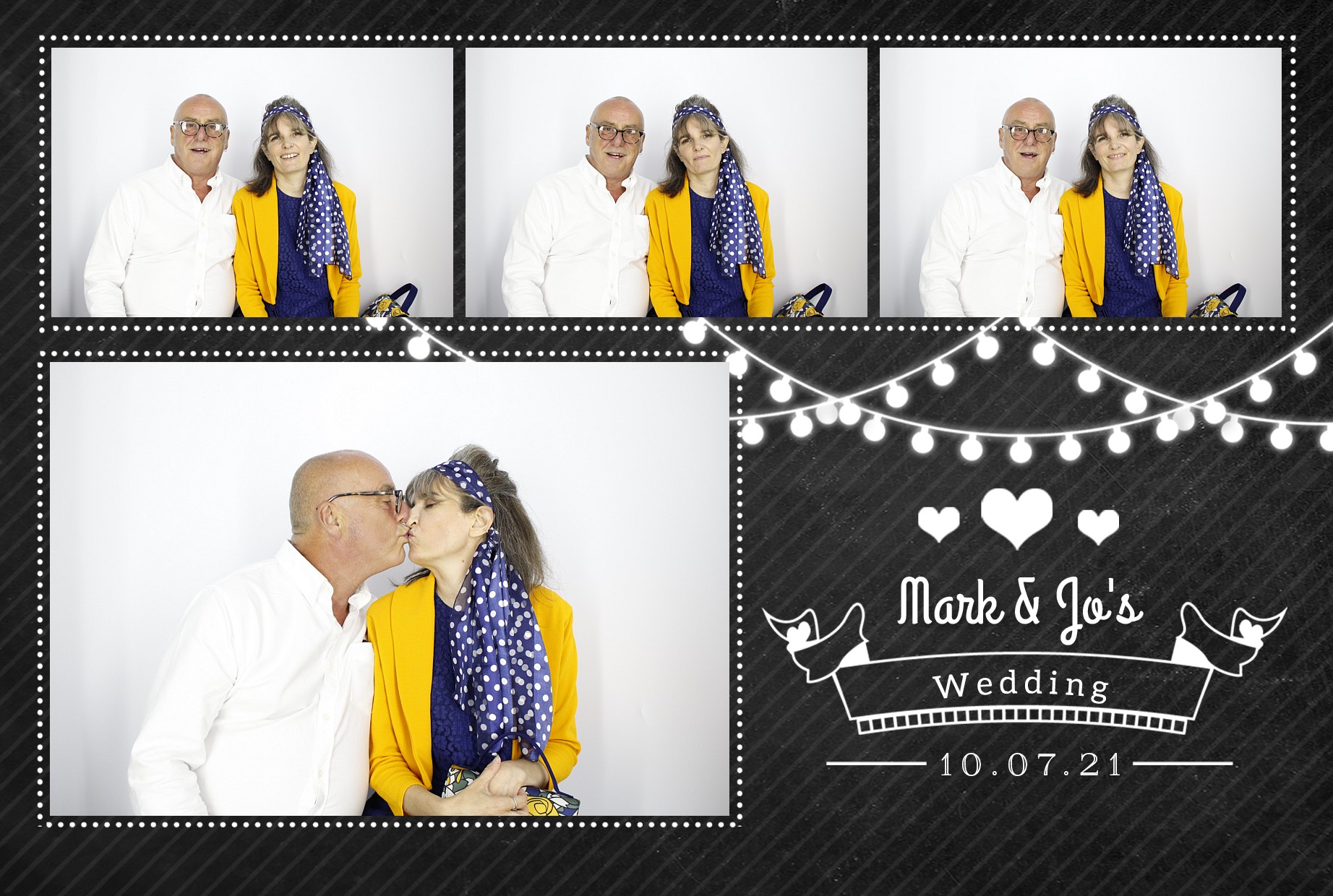Mark & Jo's Wedding | View more photos from the event at gallery.myphotoboothexperience.co.uk/u/MyPhotoBoothExperienceLtd/Mark-Jos-Wedding