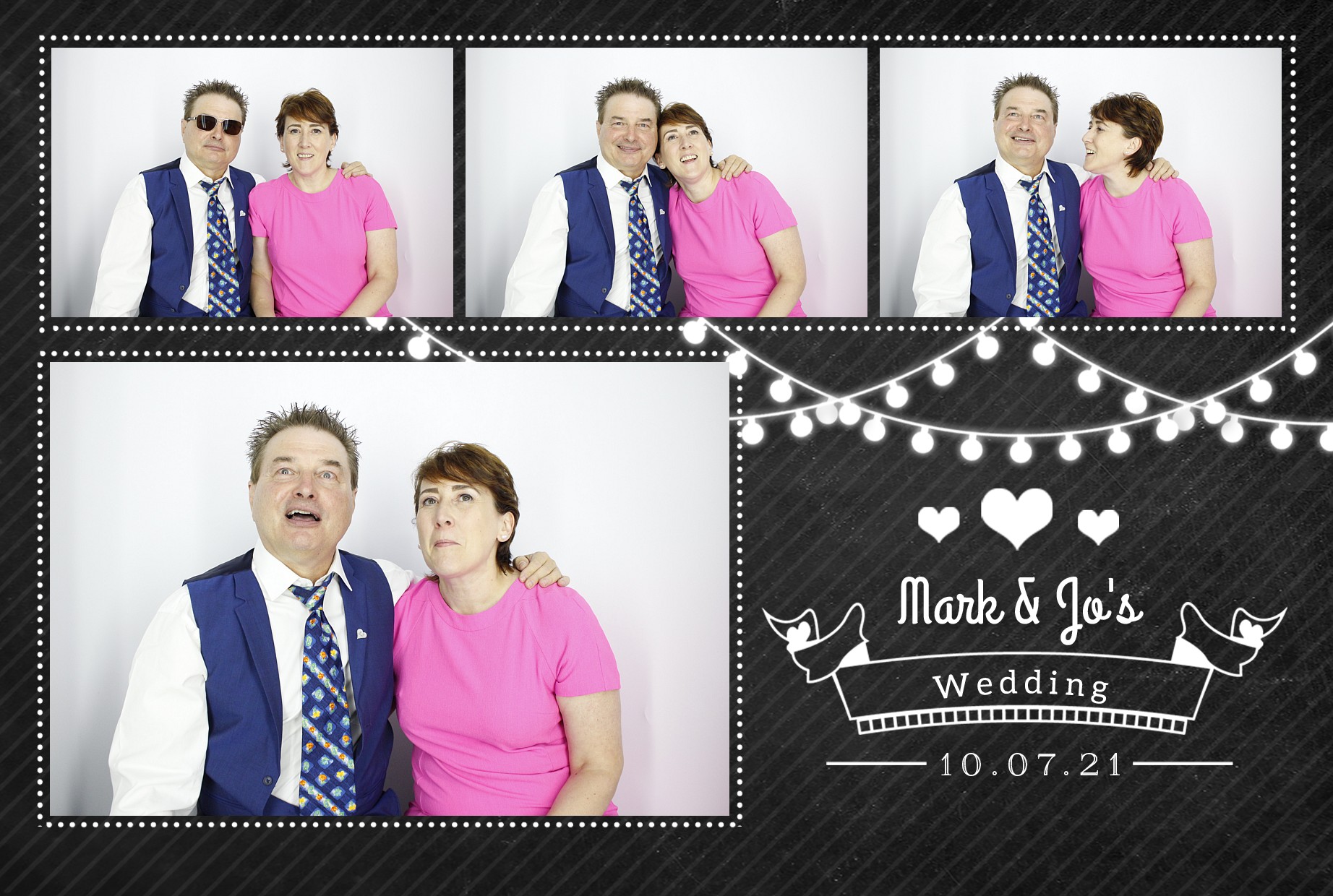 Mark & Jo's Wedding | View more photos from the event at gallery.myphotoboothexperience.co.uk/u/MyPhotoBoothExperienceLtd/Mark-Jos-Wedding