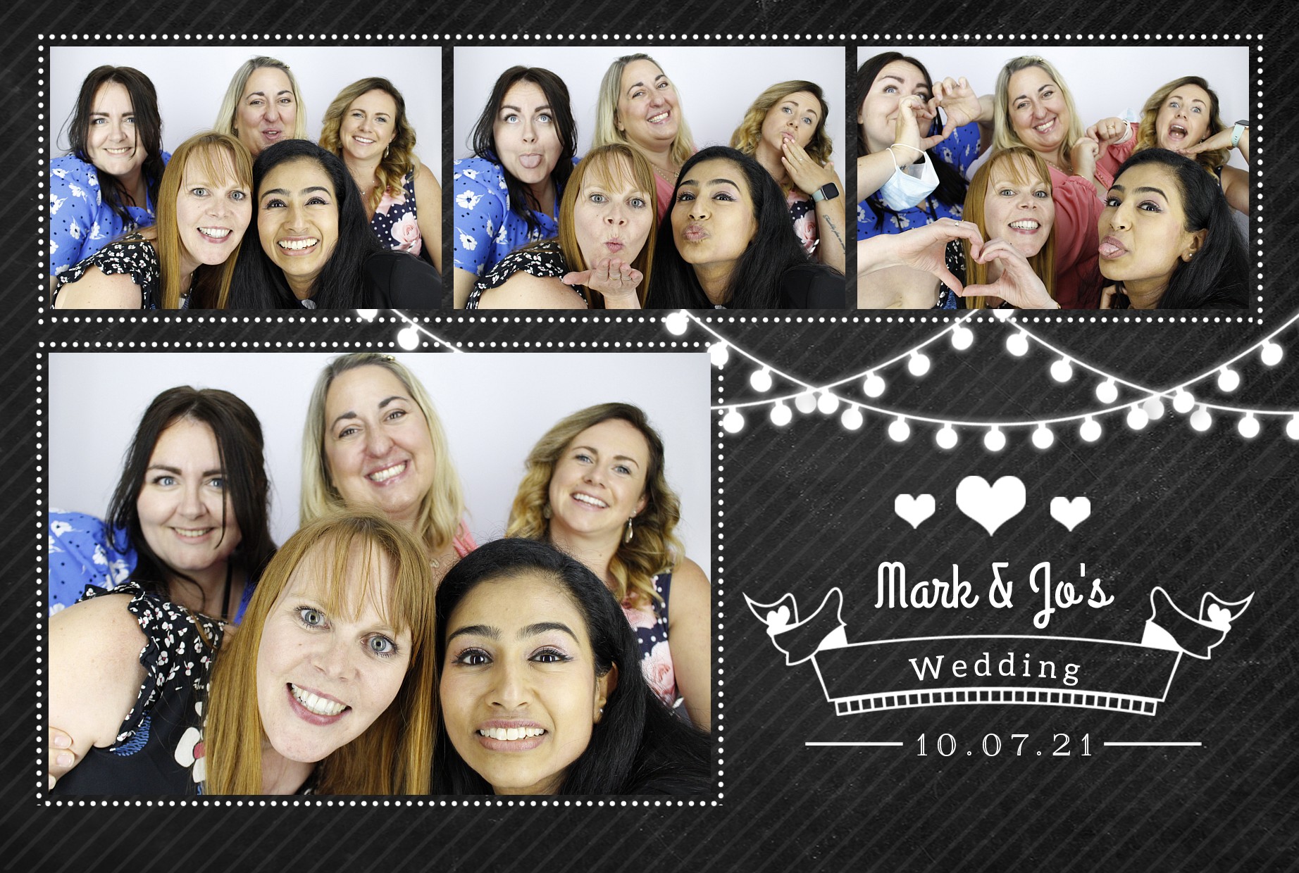 Mark & Jo's Wedding | View more photos from the event at gallery.myphotoboothexperience.co.uk/u/MyPhotoBoothExperienceLtd/Mark-Jos-Wedding