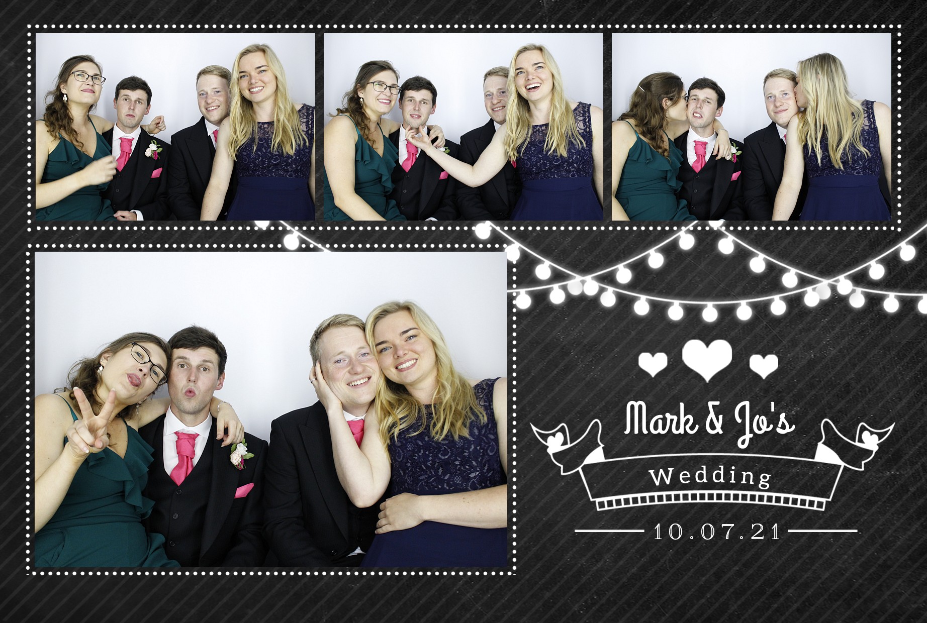 Mark & Jo's Wedding | View more photos from the event at gallery.myphotoboothexperience.co.uk/u/MyPhotoBoothExperienceLtd/Mark-Jos-Wedding
