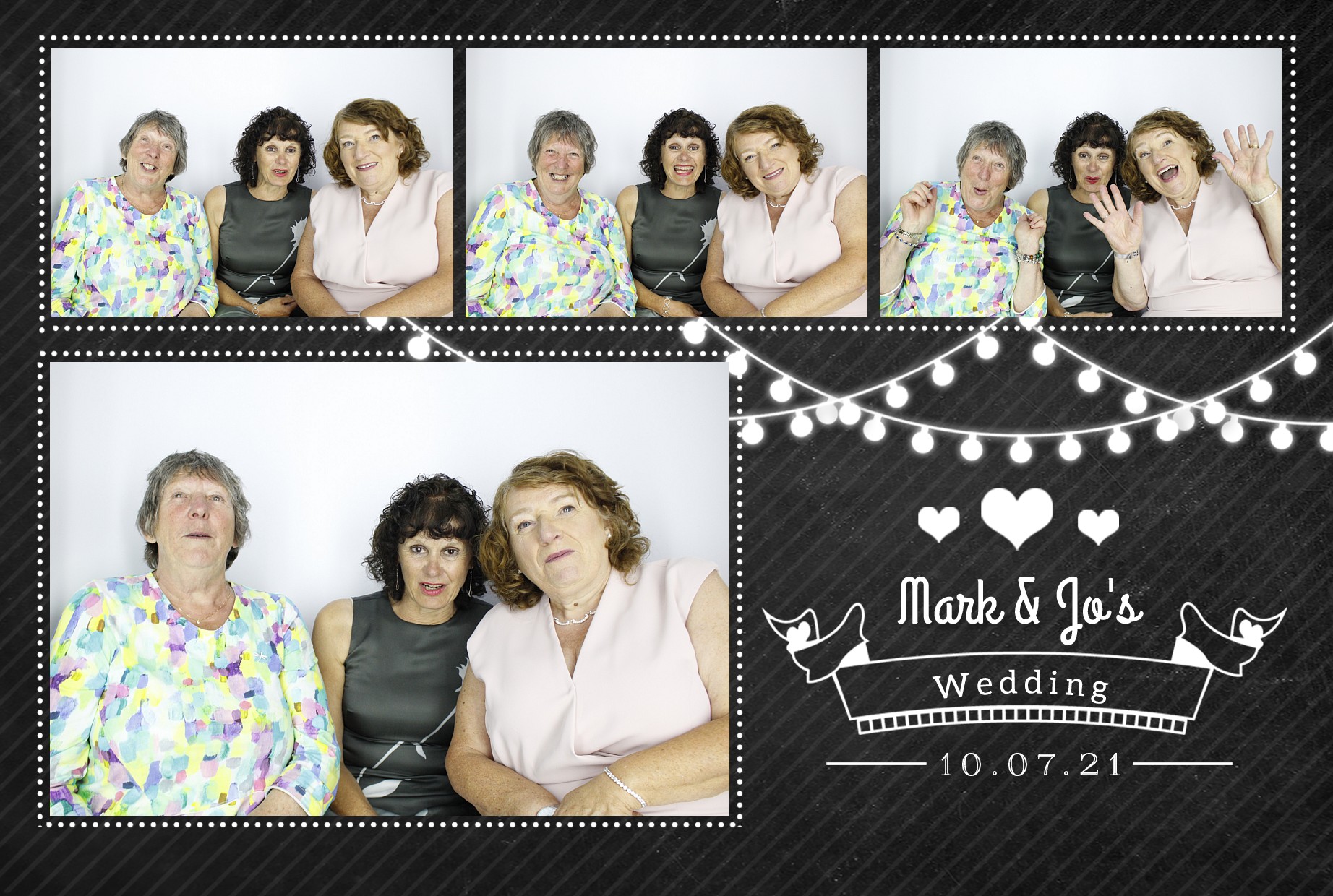 Mark & Jo's Wedding | View more photos from the event at gallery.myphotoboothexperience.co.uk/u/MyPhotoBoothExperienceLtd/Mark-Jos-Wedding