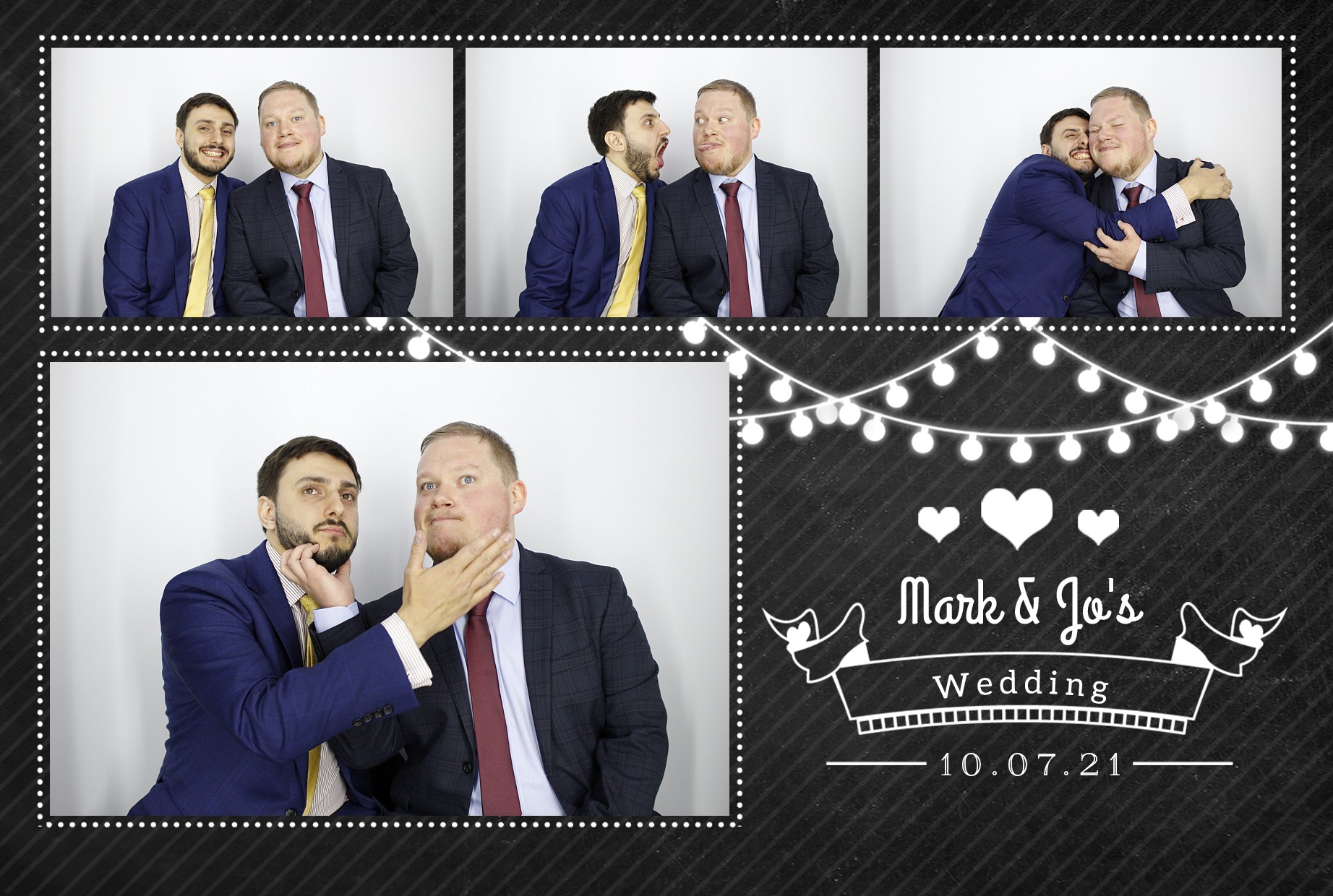 Mark & Jo's Wedding | View more photos from the event at gallery.myphotoboothexperience.co.uk/u/MyPhotoBoothExperienceLtd/Mark-Jos-Wedding