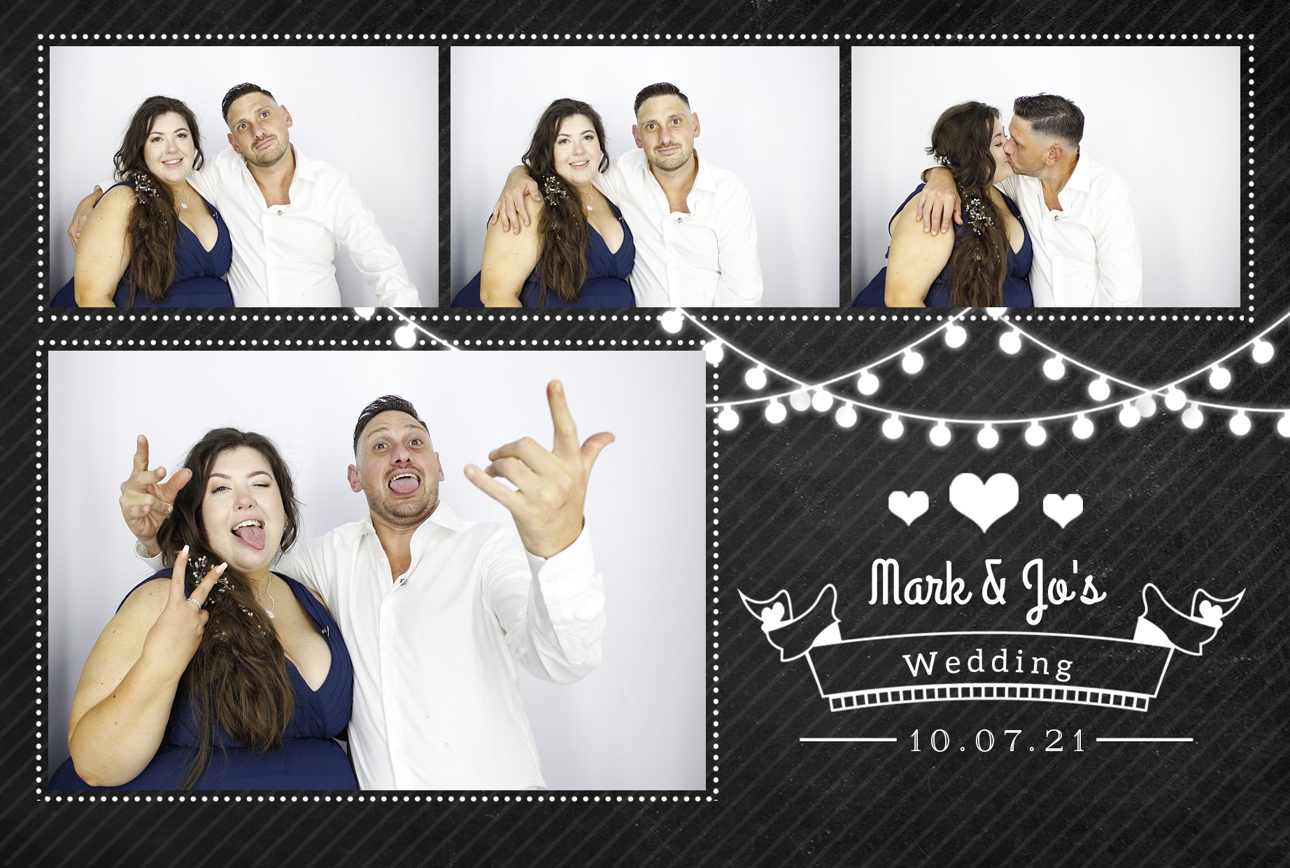 Mark & Jo's Wedding | View more photos from the event at gallery.myphotoboothexperience.co.uk/u/MyPhotoBoothExperienceLtd/Mark-Jos-Wedding