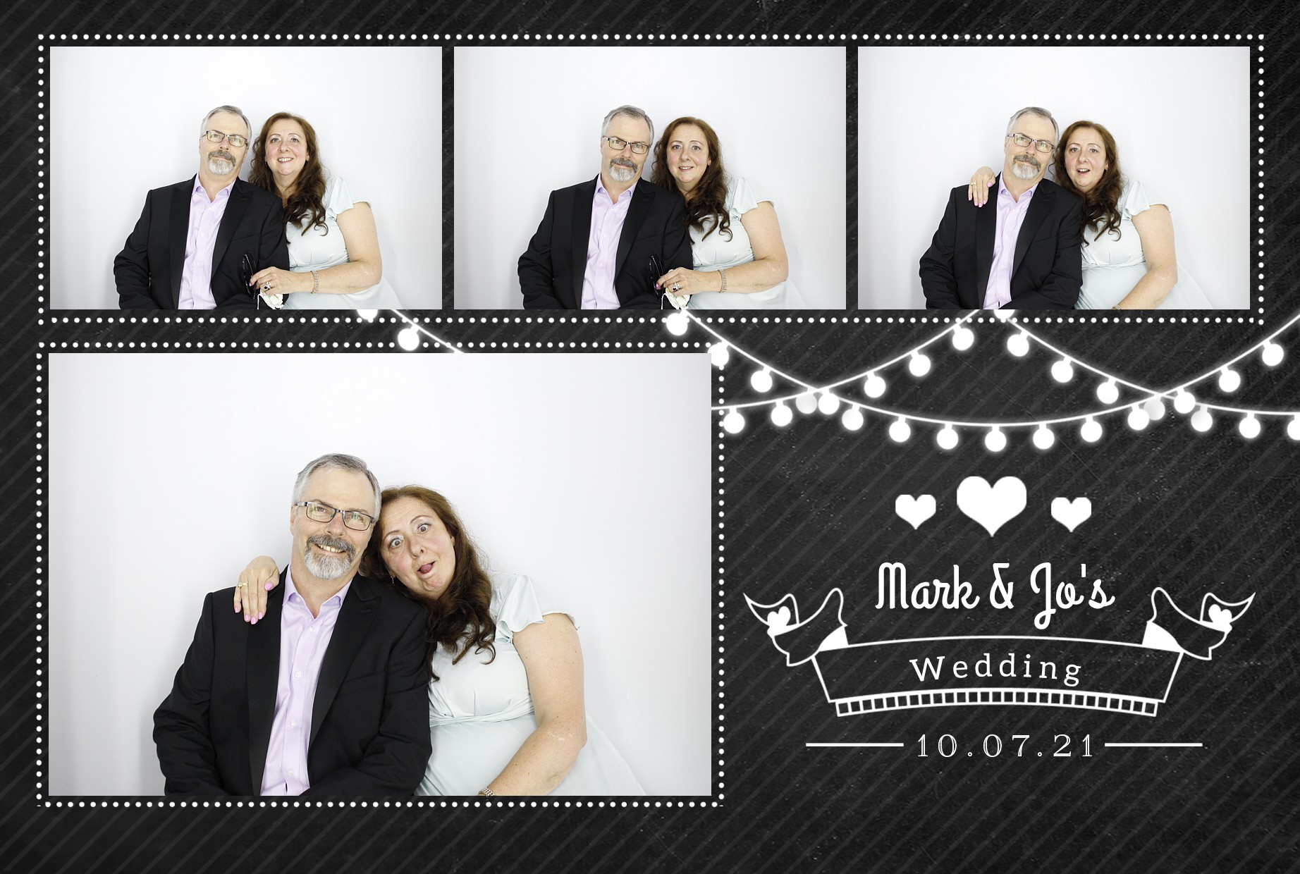 Mark & Jo's Wedding | View more photos from the event at gallery.myphotoboothexperience.co.uk/u/MyPhotoBoothExperienceLtd/Mark-Jos-Wedding