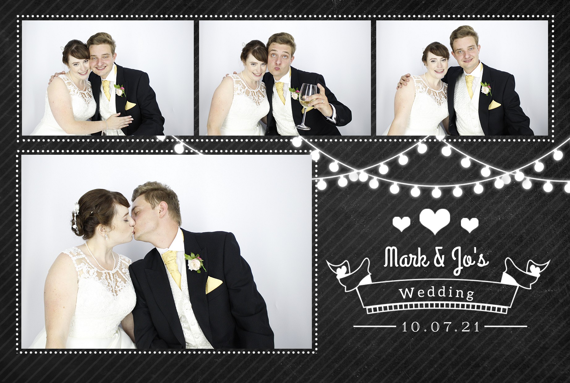 Mark & Jo's Wedding | View more photos from the event at gallery.myphotoboothexperience.co.uk/u/MyPhotoBoothExperienceLtd/Mark-Jos-Wedding