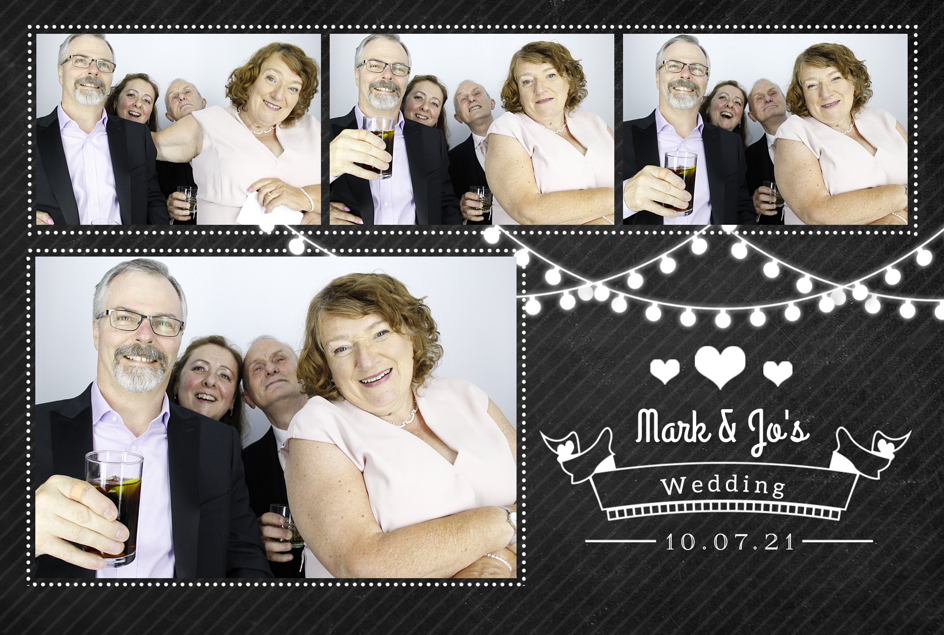 Mark & Jo's Wedding | View more photos from the event at gallery.myphotoboothexperience.co.uk/u/MyPhotoBoothExperienceLtd/Mark-Jos-Wedding