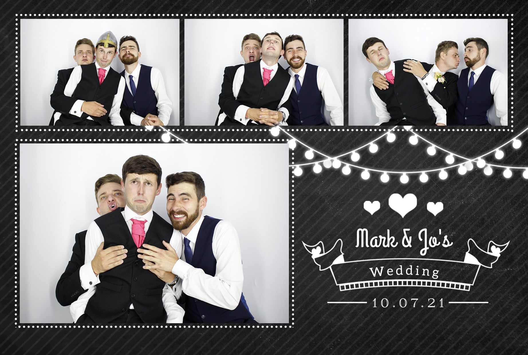 Mark & Jo's Wedding | View more photos from the event at gallery.myphotoboothexperience.co.uk/u/MyPhotoBoothExperienceLtd/Mark-Jos-Wedding
