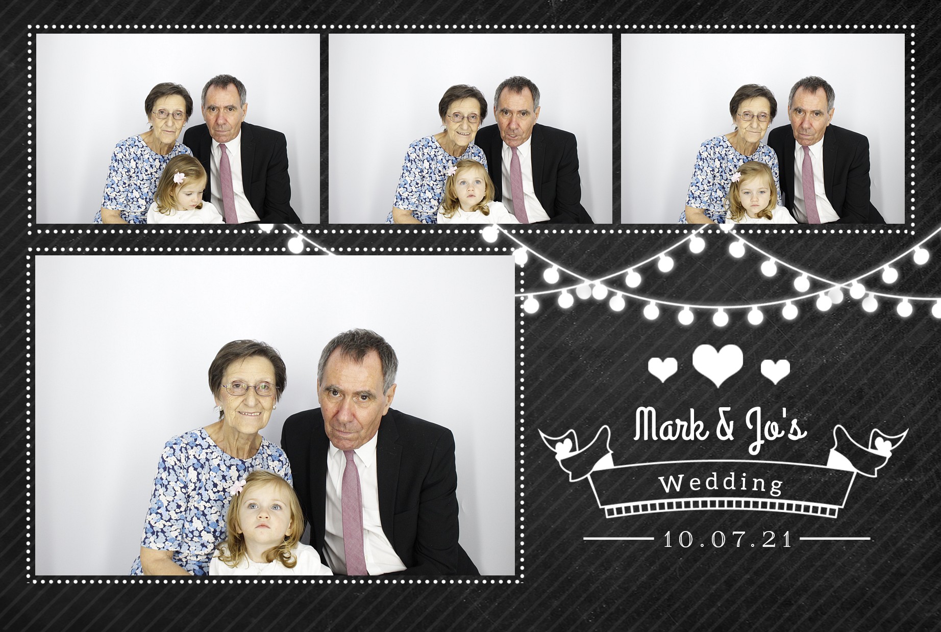 Mark & Jo's Wedding | View more photos from the event at gallery.myphotoboothexperience.co.uk/u/MyPhotoBoothExperienceLtd/Mark-Jos-Wedding