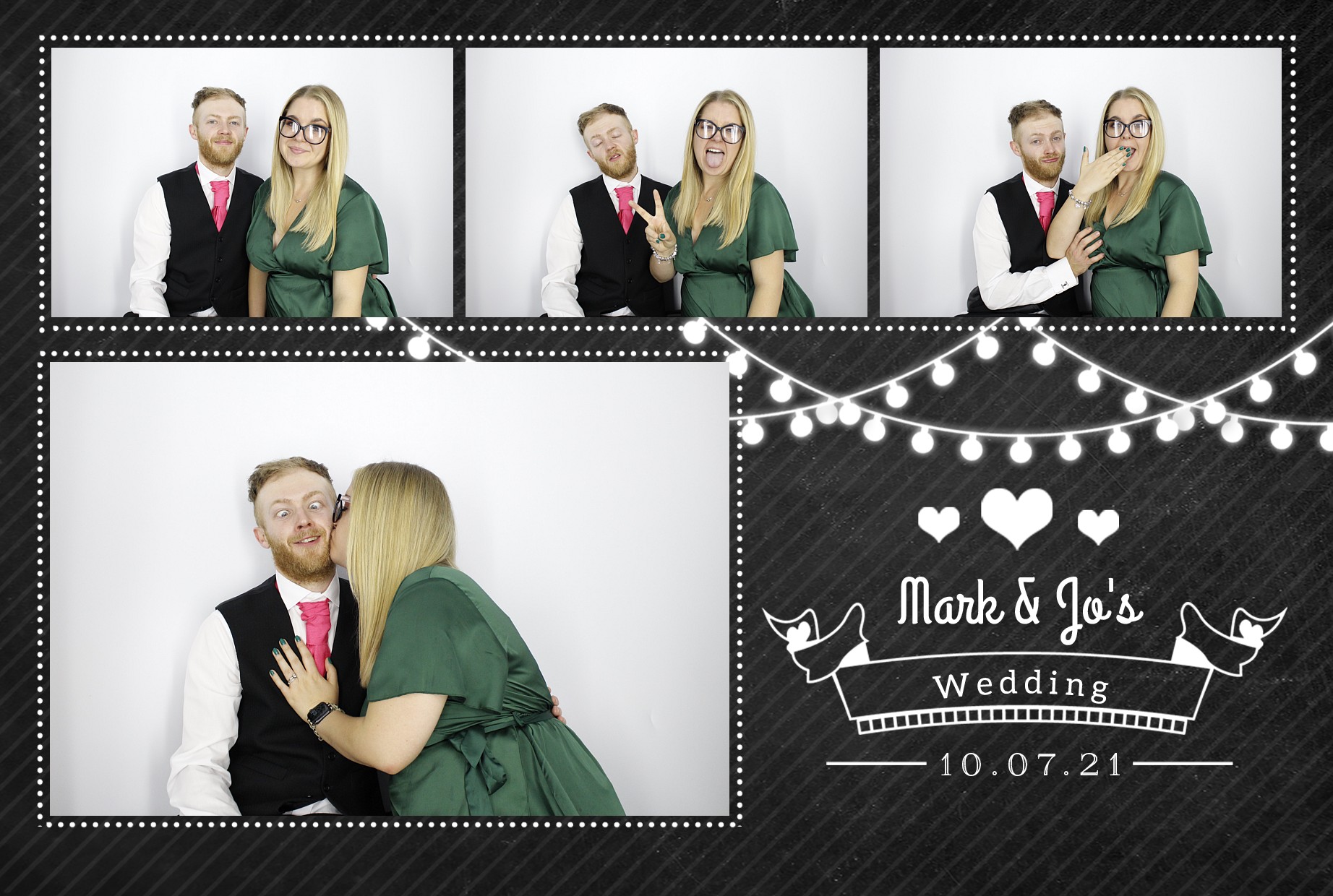 Mark & Jo's Wedding | View more photos from the event at gallery.myphotoboothexperience.co.uk/u/MyPhotoBoothExperienceLtd/Mark-Jos-Wedding