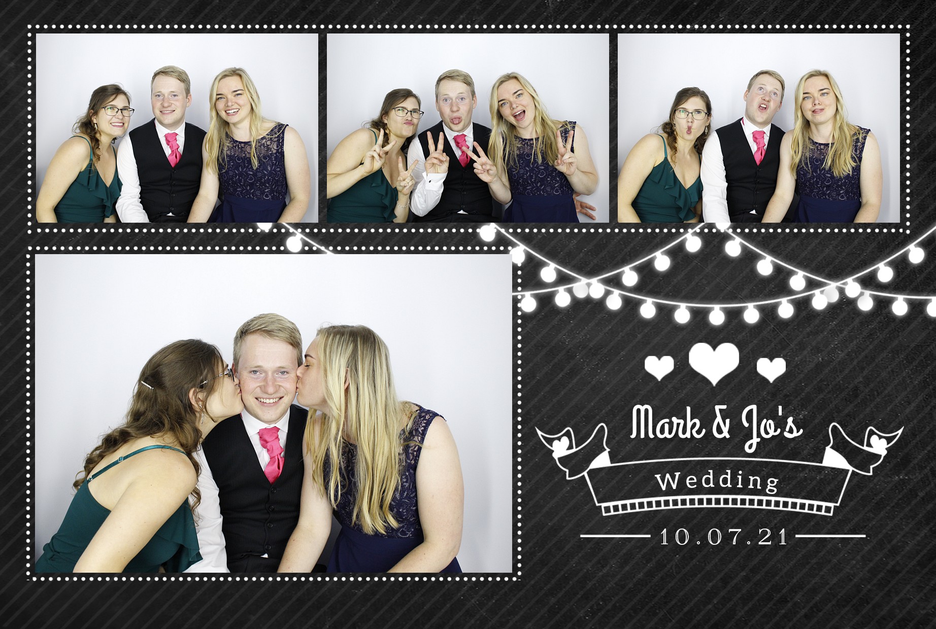 Mark & Jo's Wedding | View more photos from the event at gallery.myphotoboothexperience.co.uk/u/MyPhotoBoothExperienceLtd/Mark-Jos-Wedding