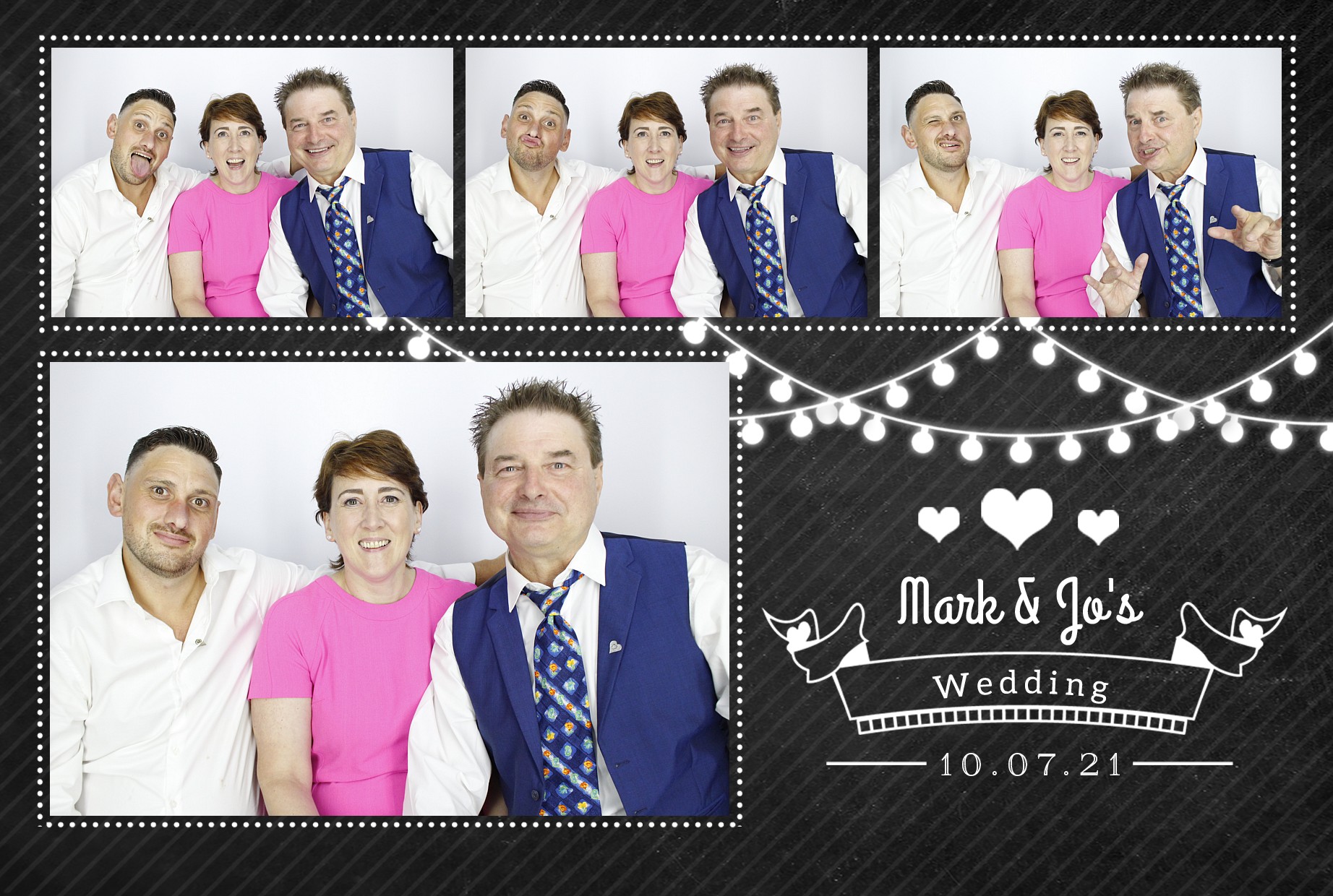 Mark & Jo's Wedding | View more photos from the event at gallery.myphotoboothexperience.co.uk/u/MyPhotoBoothExperienceLtd/Mark-Jos-Wedding