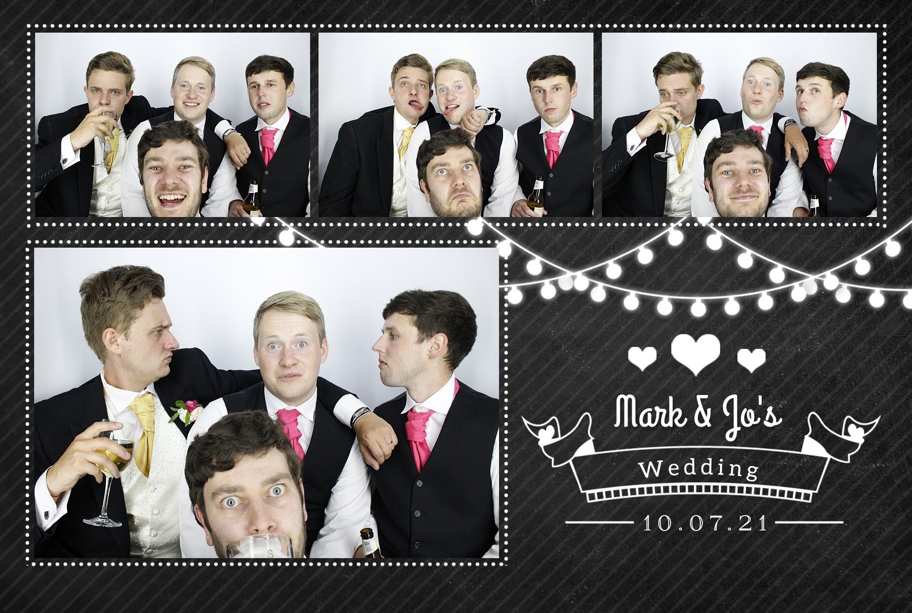 Mark & Jo's Wedding | View more photos from the event at gallery.myphotoboothexperience.co.uk/u/MyPhotoBoothExperienceLtd/Mark-Jos-Wedding