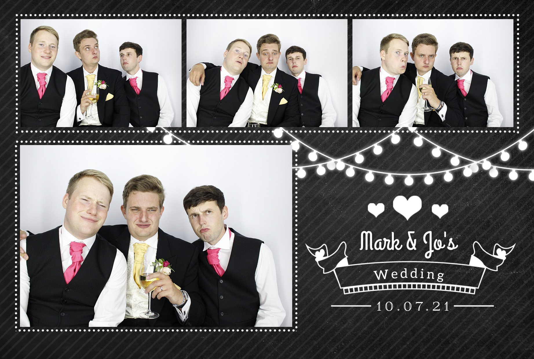 Mark & Jo's Wedding | View more photos from the event at gallery.myphotoboothexperience.co.uk/u/MyPhotoBoothExperienceLtd/Mark-Jos-Wedding