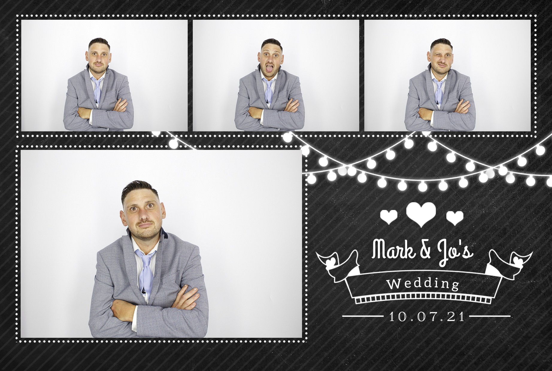 Mark & Jo's Wedding | View more photos from the event at gallery.myphotoboothexperience.co.uk/u/MyPhotoBoothExperienceLtd/Mark-Jos-Wedding