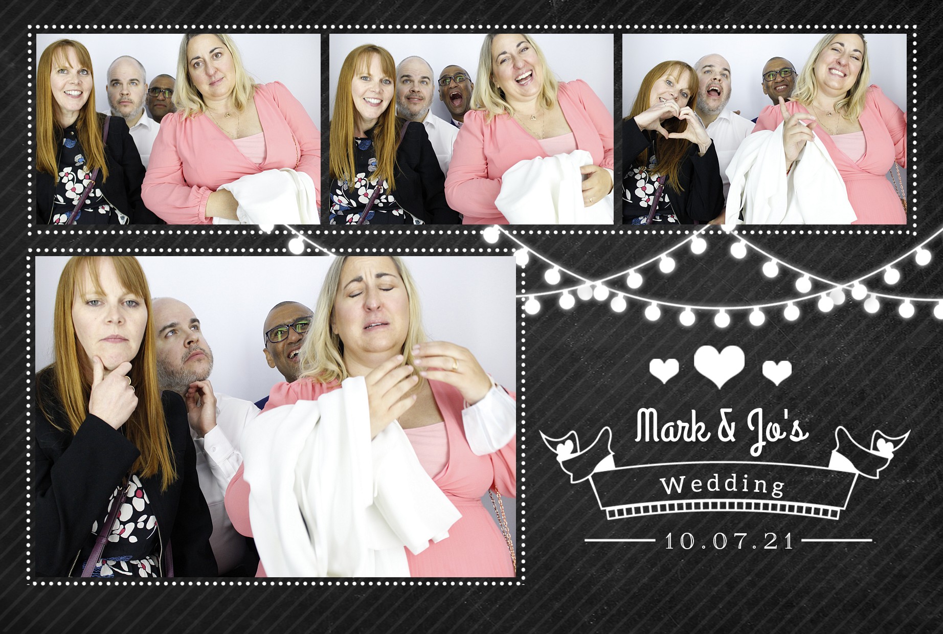 Mark & Jo's Wedding | View more photos from the event at gallery.myphotoboothexperience.co.uk/u/MyPhotoBoothExperienceLtd/Mark-Jos-Wedding