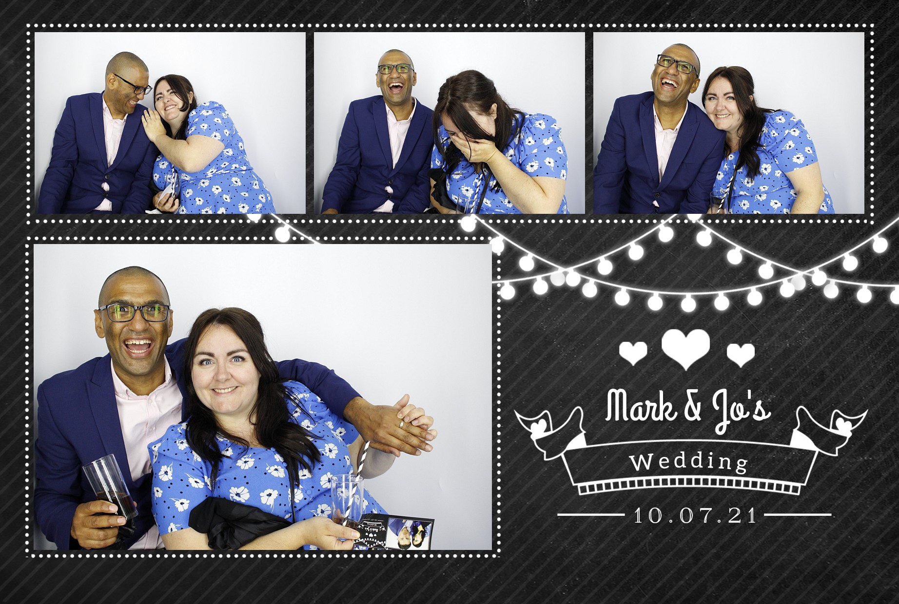 Mark & Jo's Wedding | View more photos from the event at gallery.myphotoboothexperience.co.uk/u/MyPhotoBoothExperienceLtd/Mark-Jos-Wedding