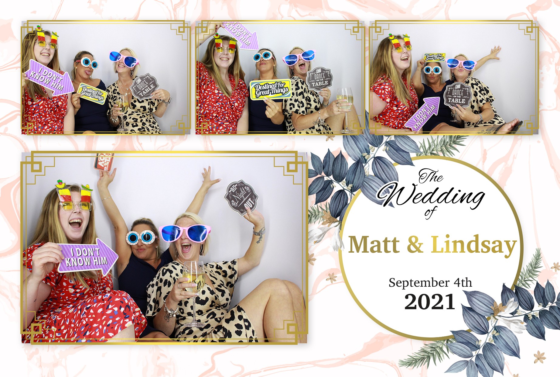 Matt and Lindsay's Wedding  | View more photos from the event at gallery.myphotoboothexperience.co.uk/u/MyPhotoBoothExperienceLtd/Matt-and-Lindsays-Wedding